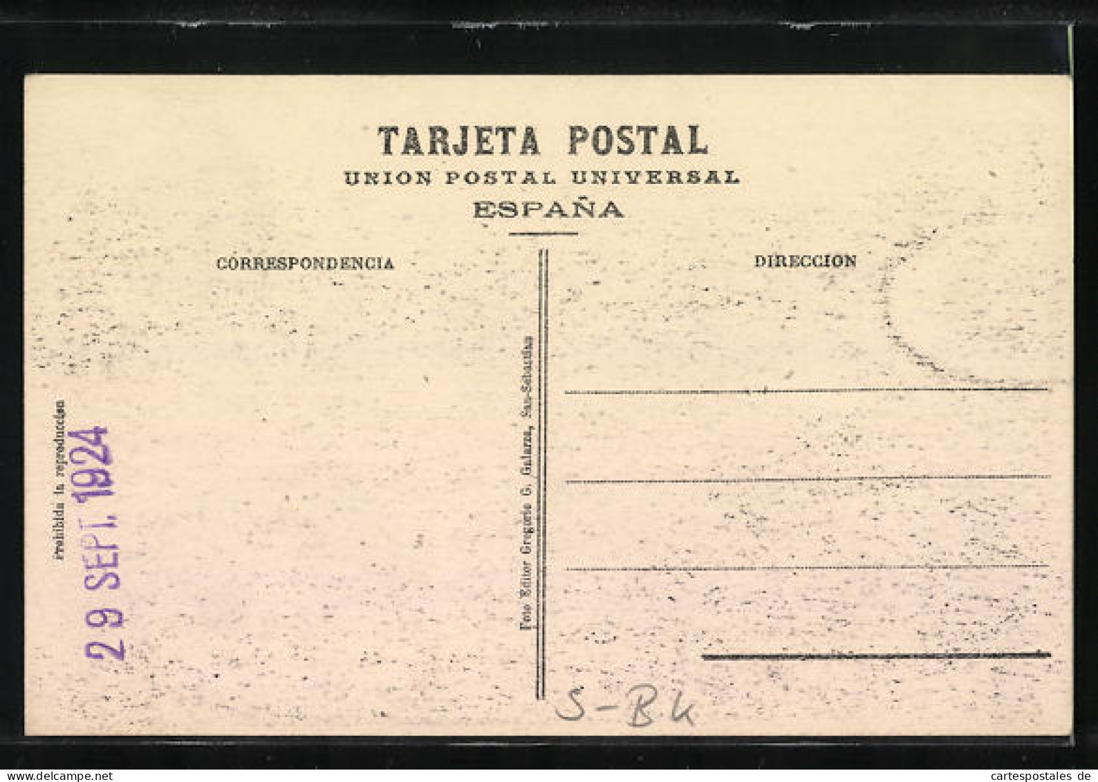 Postal San Sebastian, Balneario De La Perla Y Miraconcha  - Guipúzcoa (San Sebastián)