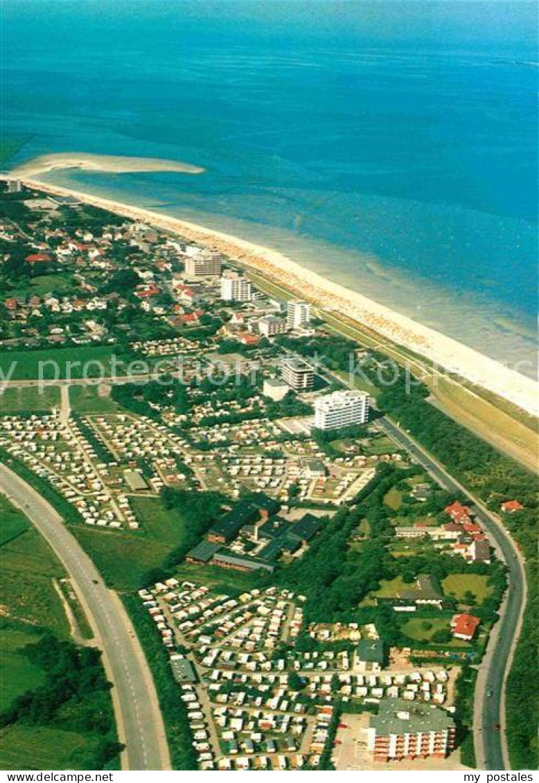 72664204 Cuxhaven Duhnen Nordseebad Fliegeraufnahme Altenbruch - Cuxhaven