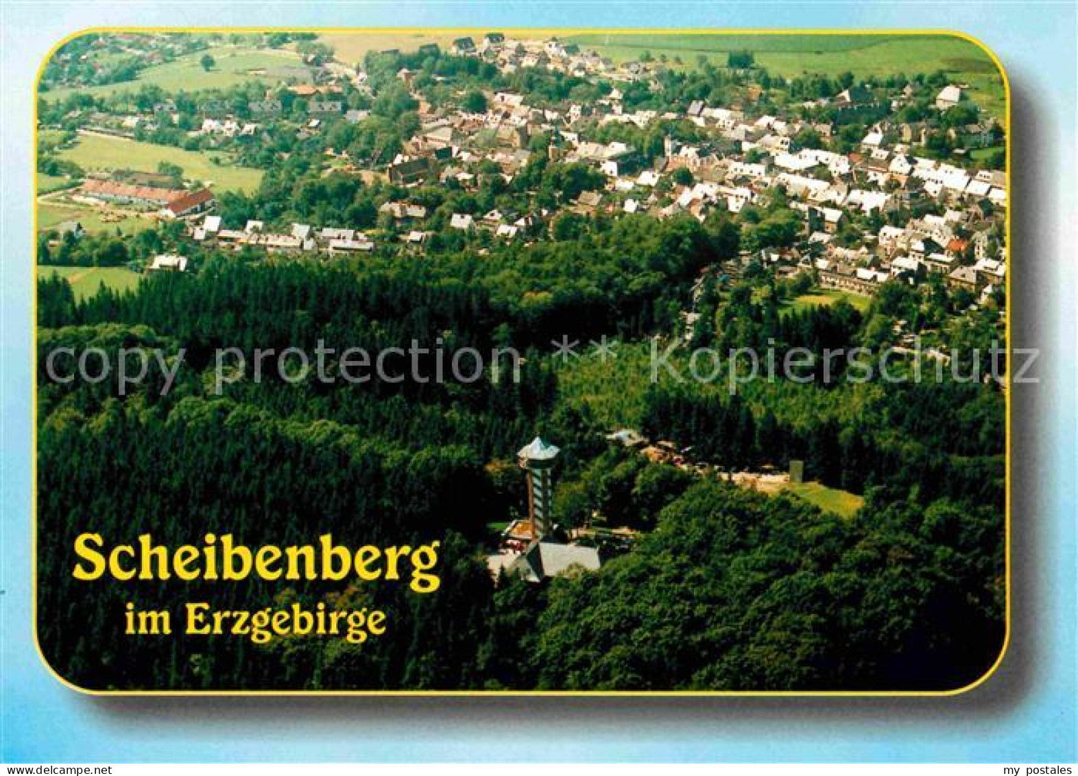 72664164 Scheibenberg Fliegeraufnahme Scheibenberg Erzgebirge - Scheibenberg