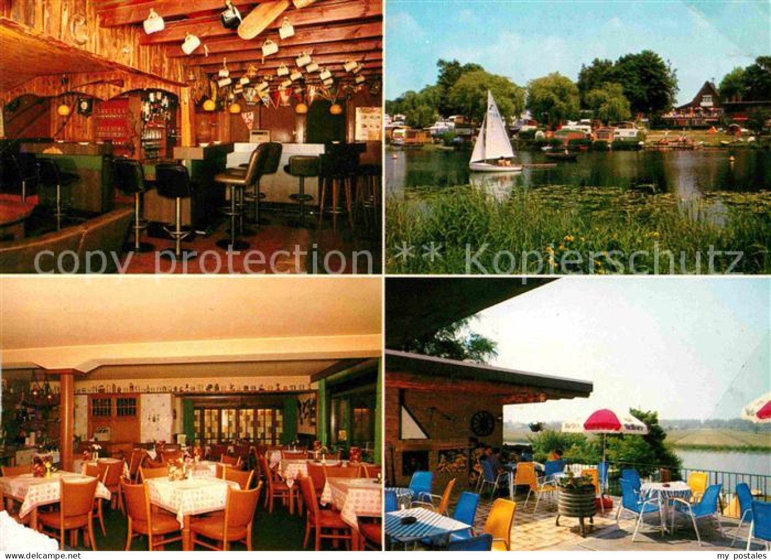 72664090 Rees Rhein Cafe Restaurant Strandhaus Sonsfeld Bar Terrasse Rees Rhein - Sonstige & Ohne Zuordnung