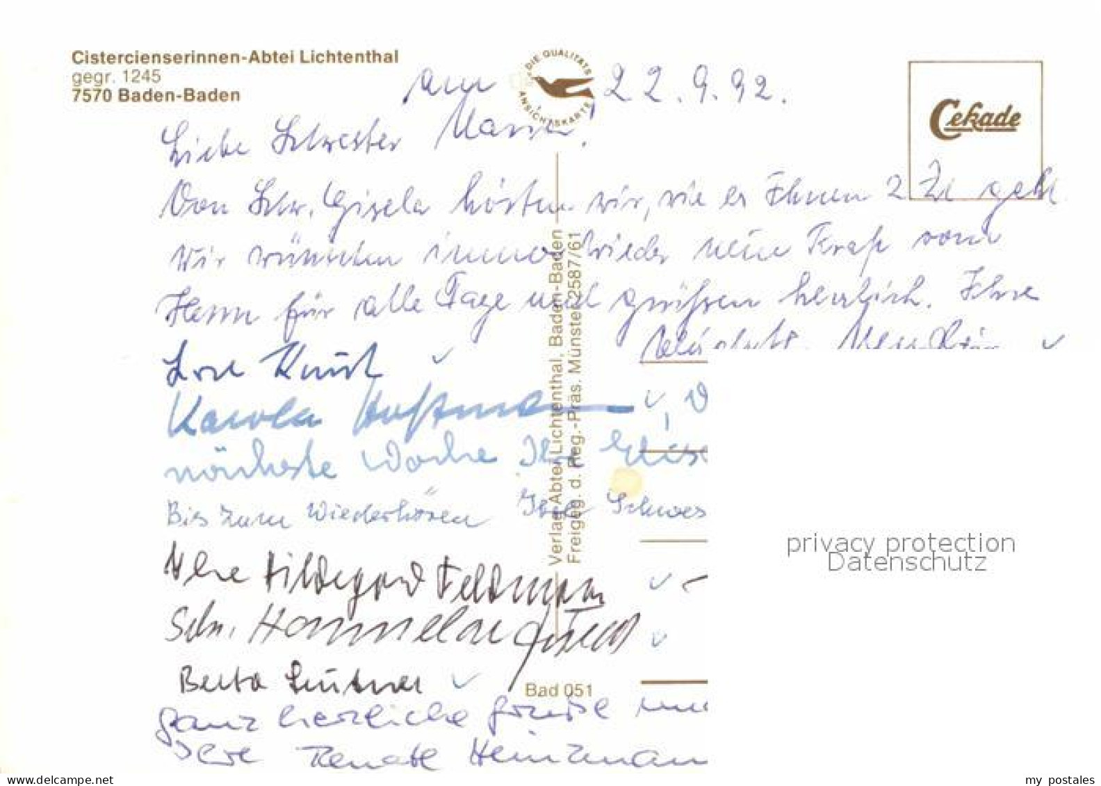 72663301 Baden-Baden Cistercienserinnen Abtei Lichtentahl Baden-Baden - Baden-Baden