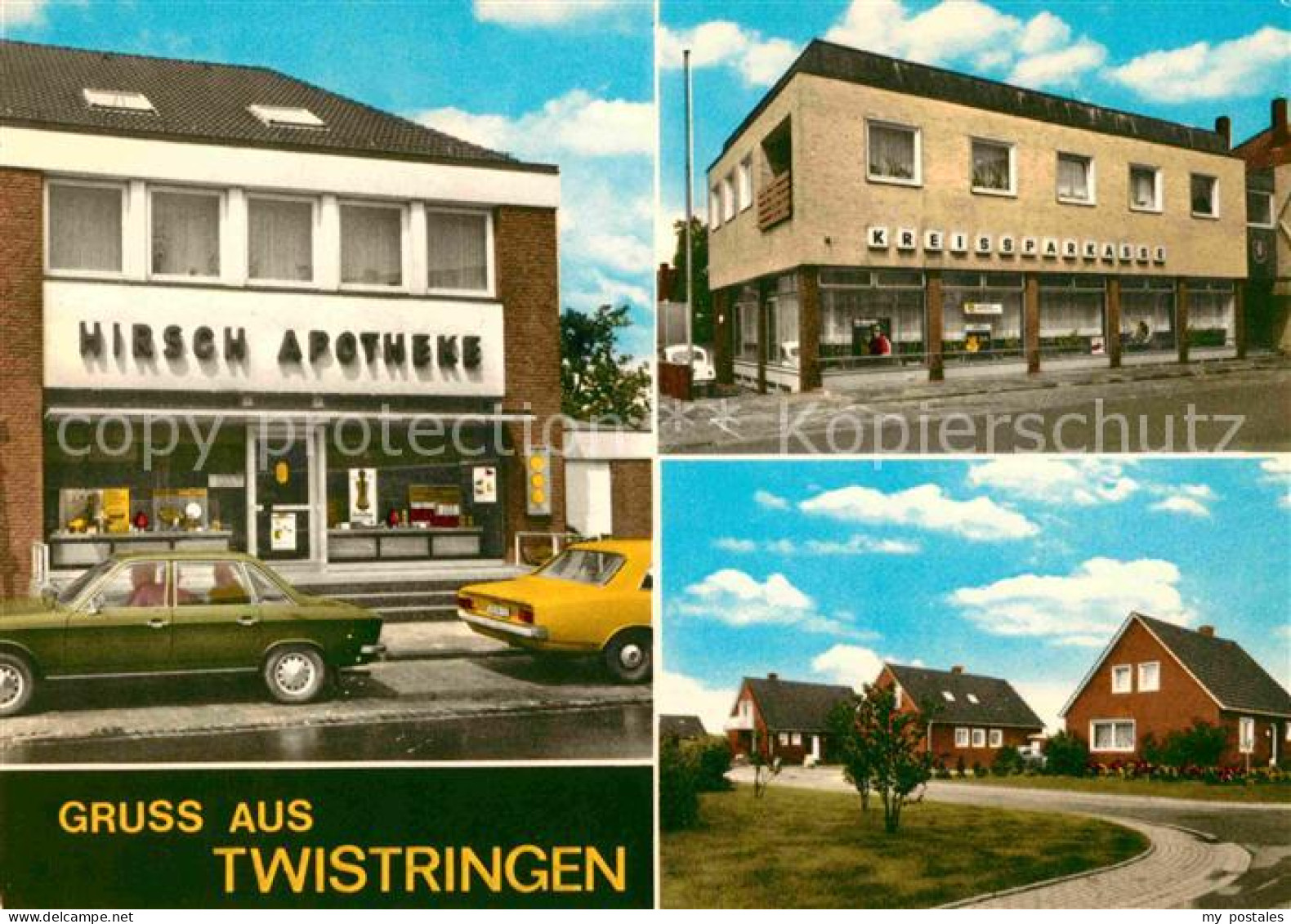 72663239 Twistringen Hirsch Apotheke Kreissparkasse  Twistringen - Weyhe