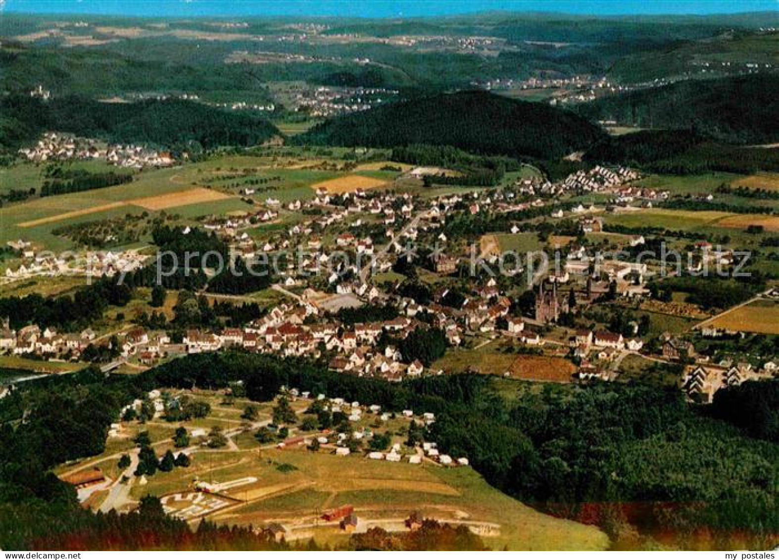 72663181 Windeck Sieg Fliegeraufnahme Western-Ranch Familien-Ferienzentrum  Wind - Windeck