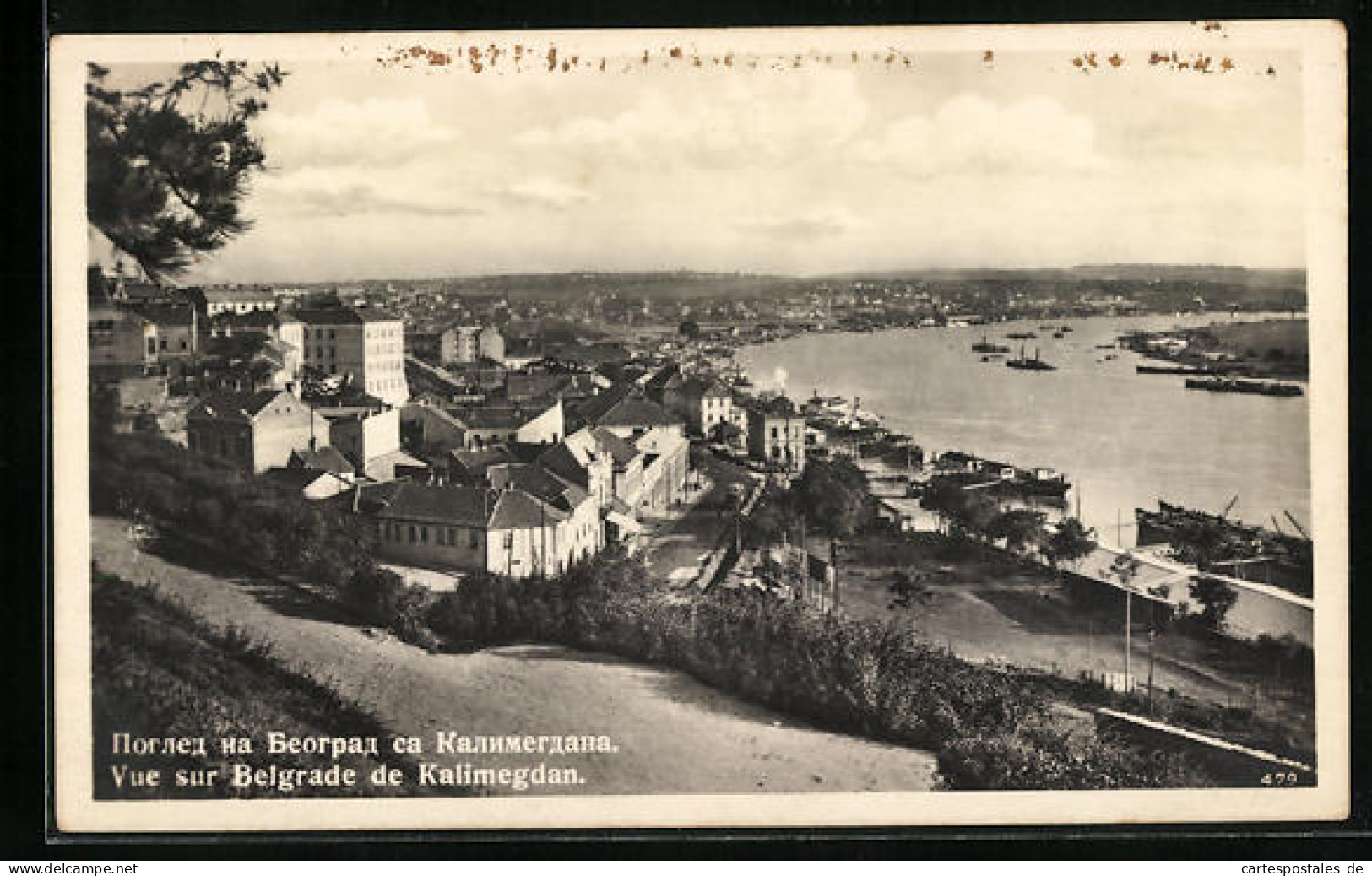 AK Belgrade, Vue Sur Belgrade De Kalimegdan  - Serbia