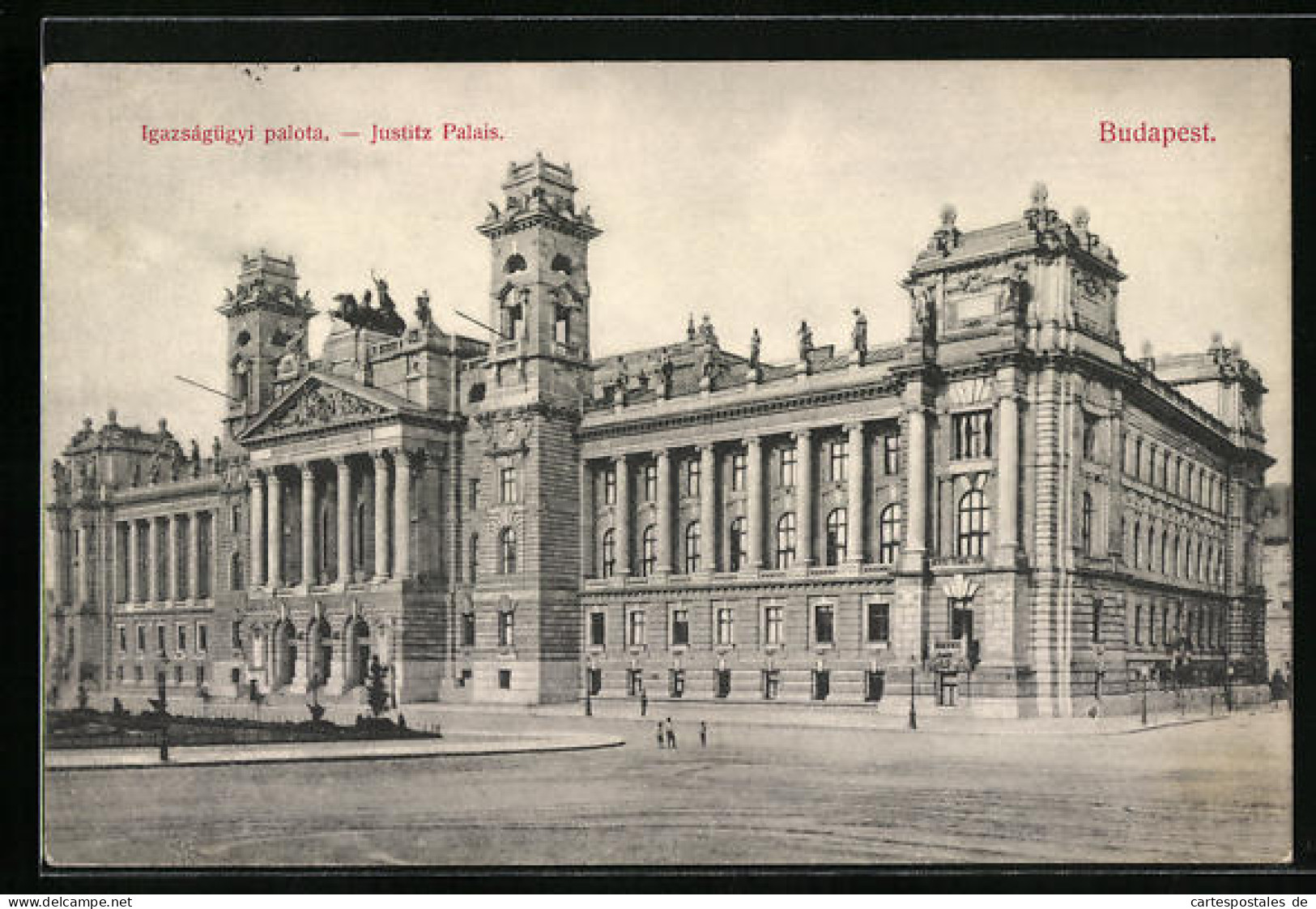 AK Budapest, Justiz Palais  - Hongrie