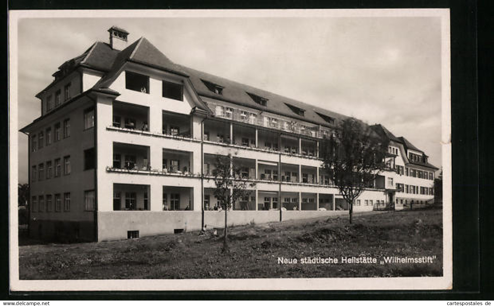 AK Isny /Allgäu, Neue Städtische Heilstätte Wilhelmsstift  - Isny