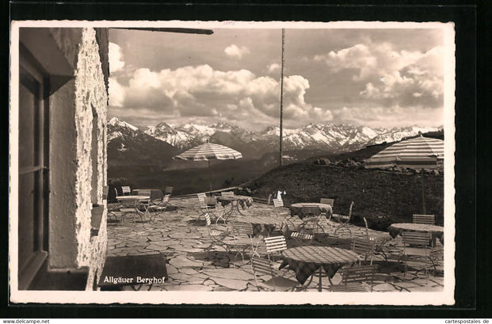 AK Sonthofen, Alpengasthaus Allgäuer Berghof Mit Alpe Eck  - Sonthofen