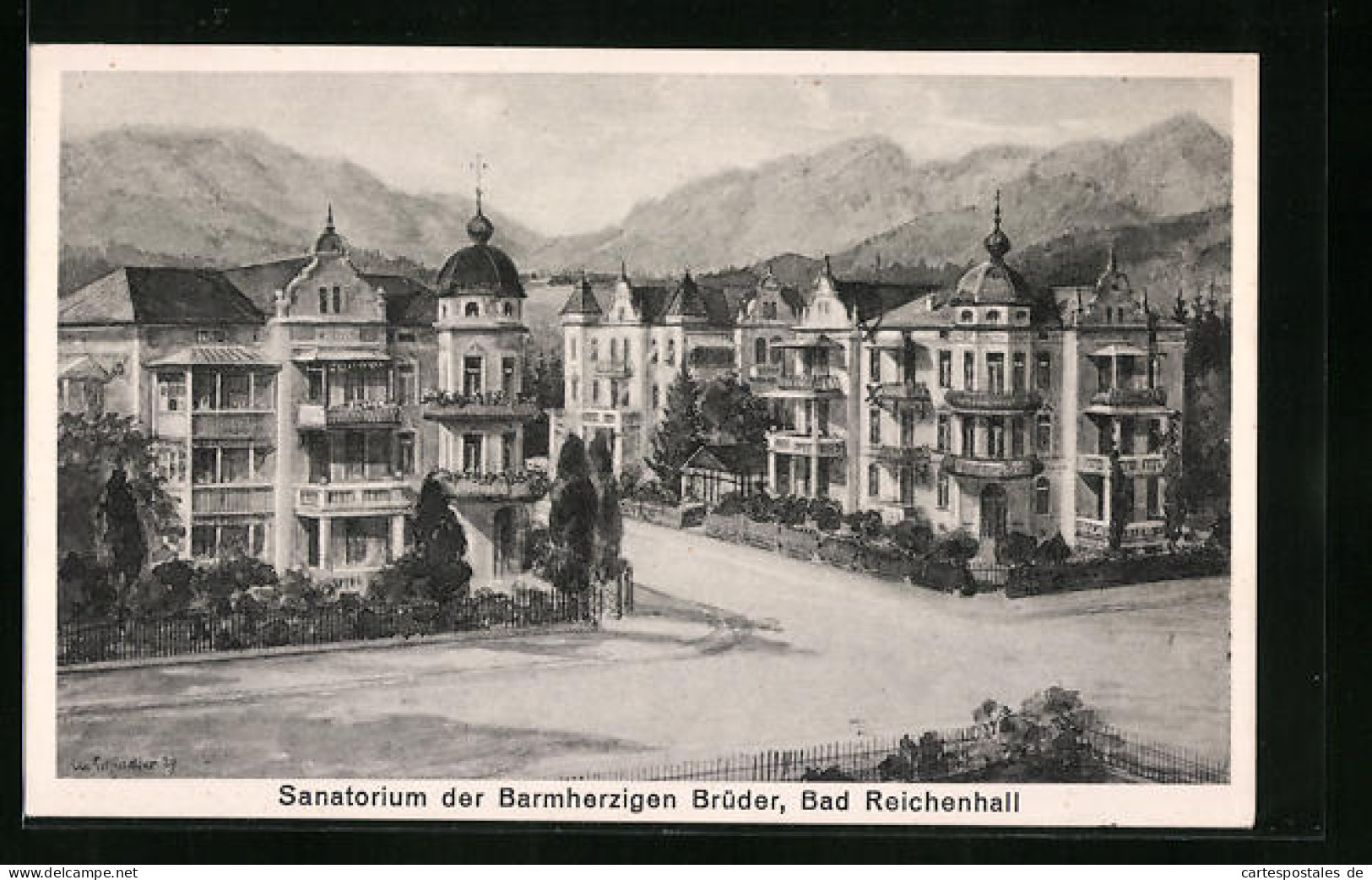 AK Bad Reichenhall, Sanatorium Der Barmherzigen Brüder  - Bad Reichenhall