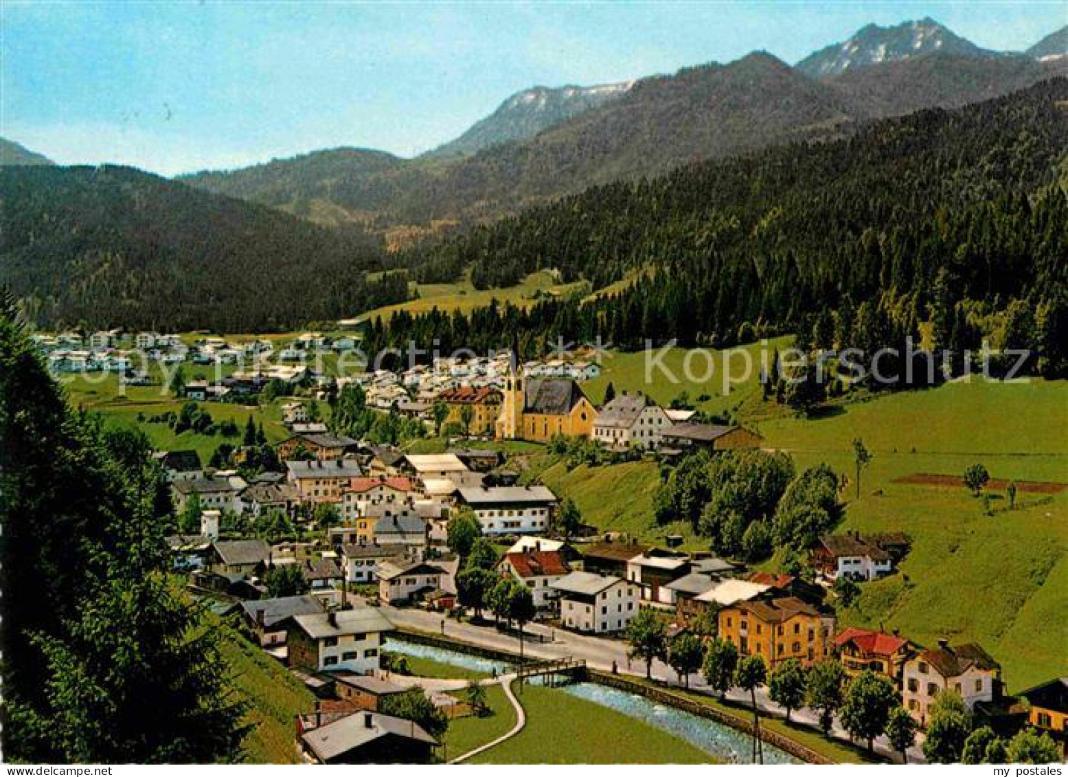 72662991 Fieberbrunn Tirol Panorama Fieberbrunn - Altri & Non Classificati