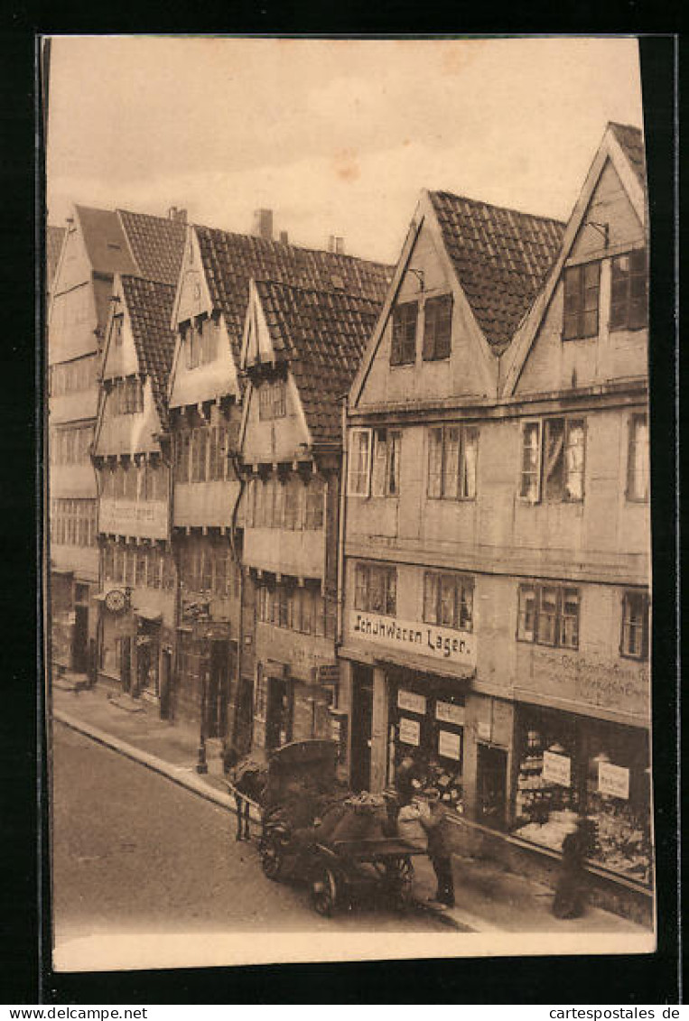 AK Hamburg, Alte Häuser An Der Spitalerstrasse  - Mitte
