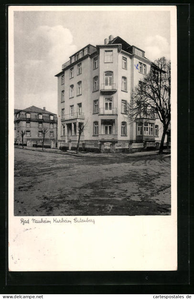 AK Bad Nauheim, Hotel Kurheim Gutenberg  - Bad Nauheim