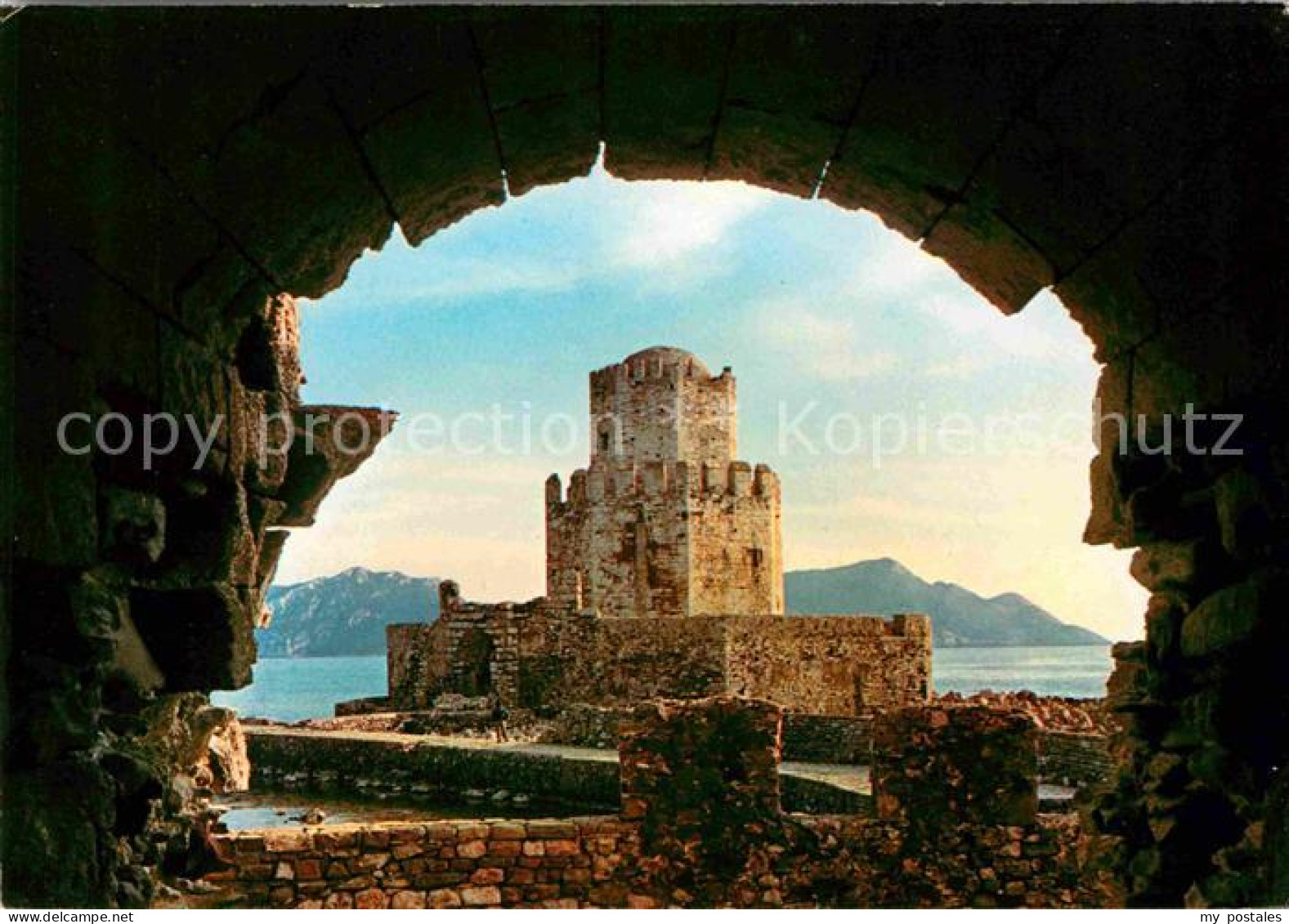 72662451 Methoni Burtzis View From Castles Gate Methoni - Grèce