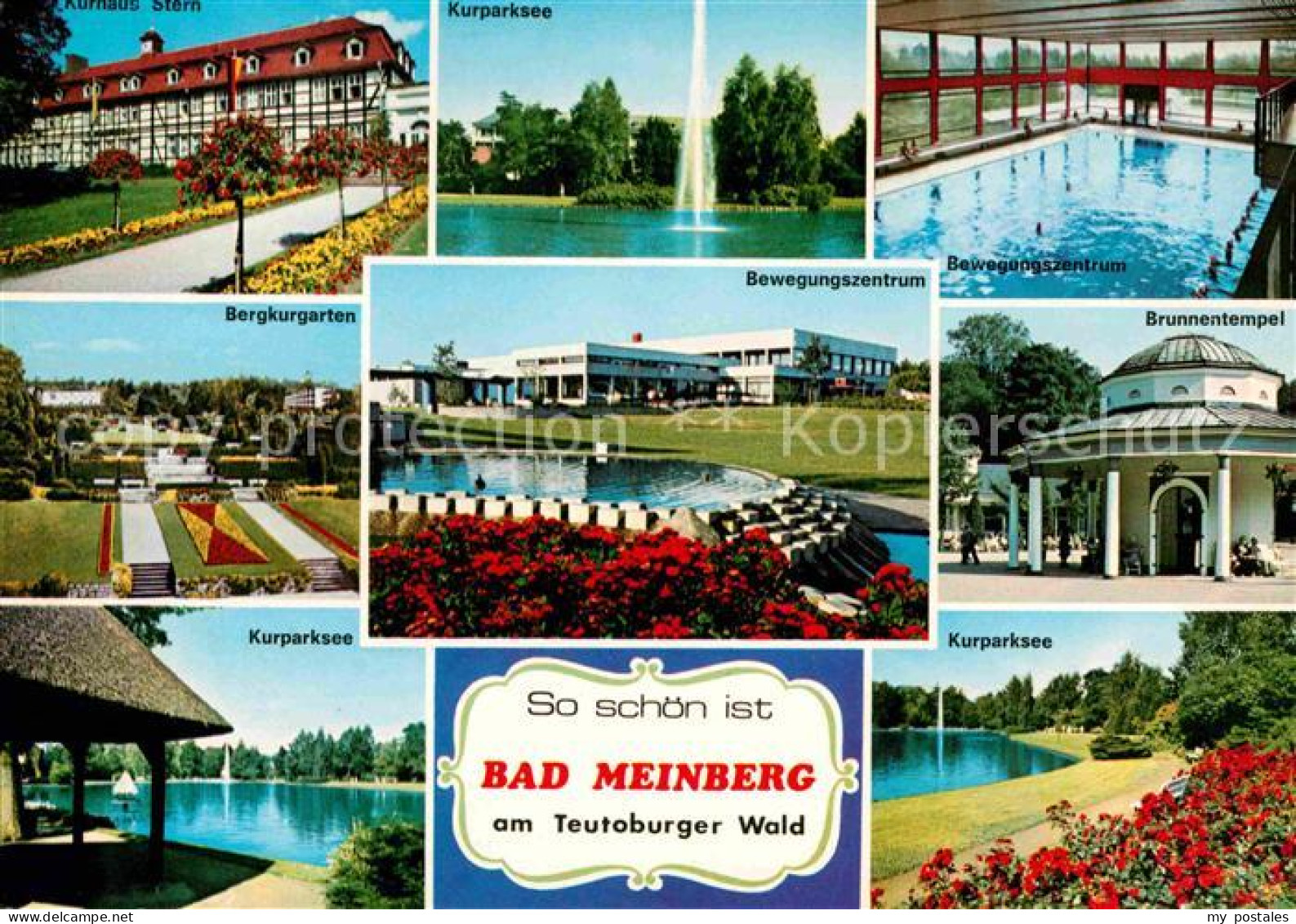 72662091 Bad Meinberg Kurhaus Stern Kurparksee Bergkurgarten Bewegungszentrum Ba - Bad Meinberg