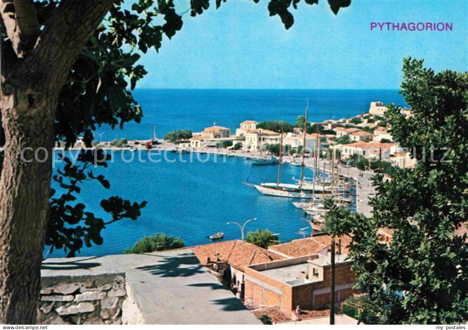 72661996 Pythagorio Hafenpartie Pythagorio - Grèce