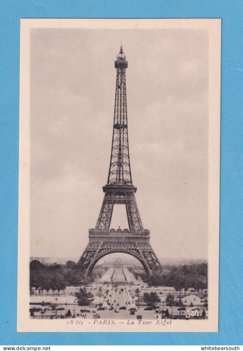 625 FRANCE FRANCIA PARIS LA TOUR EIFFEL POSTCARD - Tour Eiffel