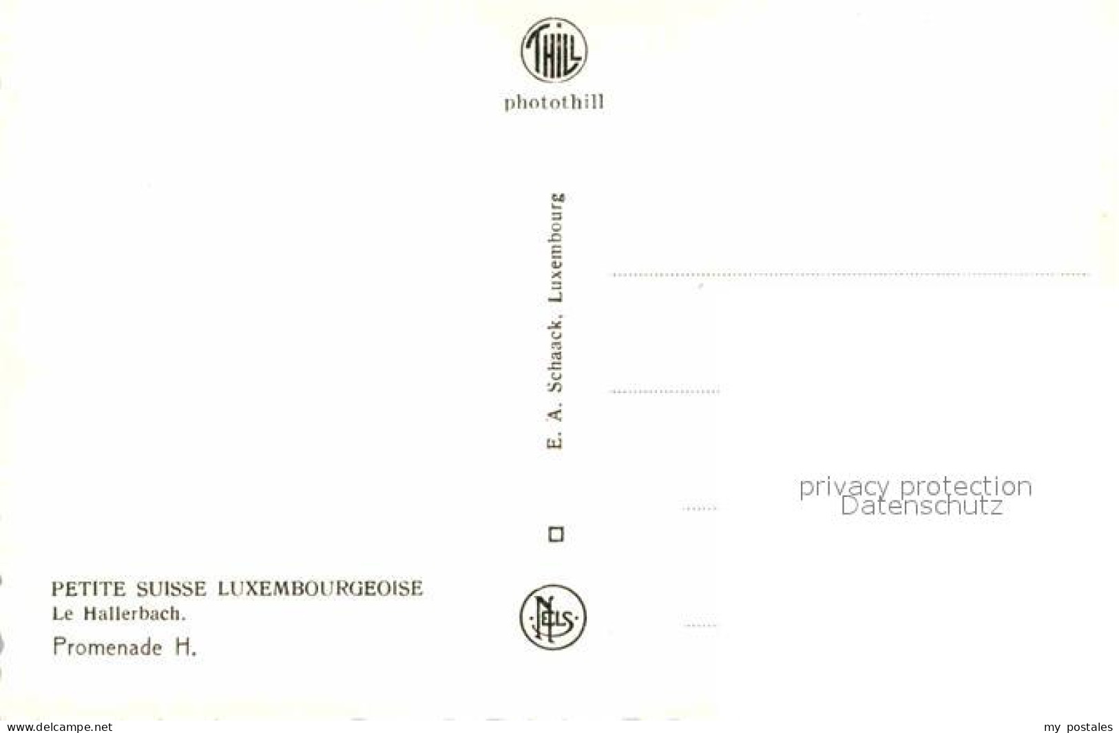 72660434 Luxemburg_Luxembourg Le Hallenbach - Autres & Non Classés