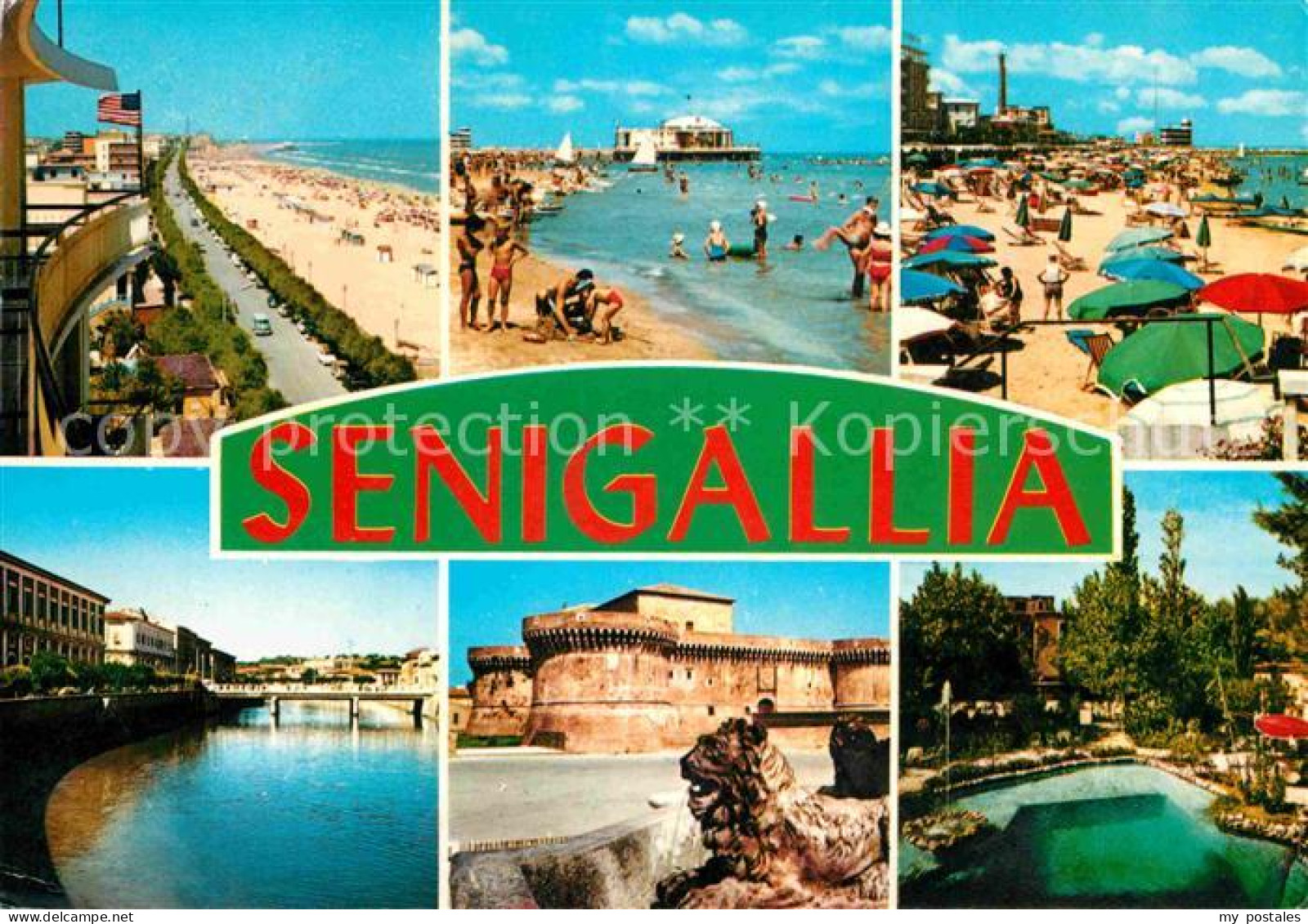 72657043 Senigallia Strand Festung  Italien - Autres & Non Classés