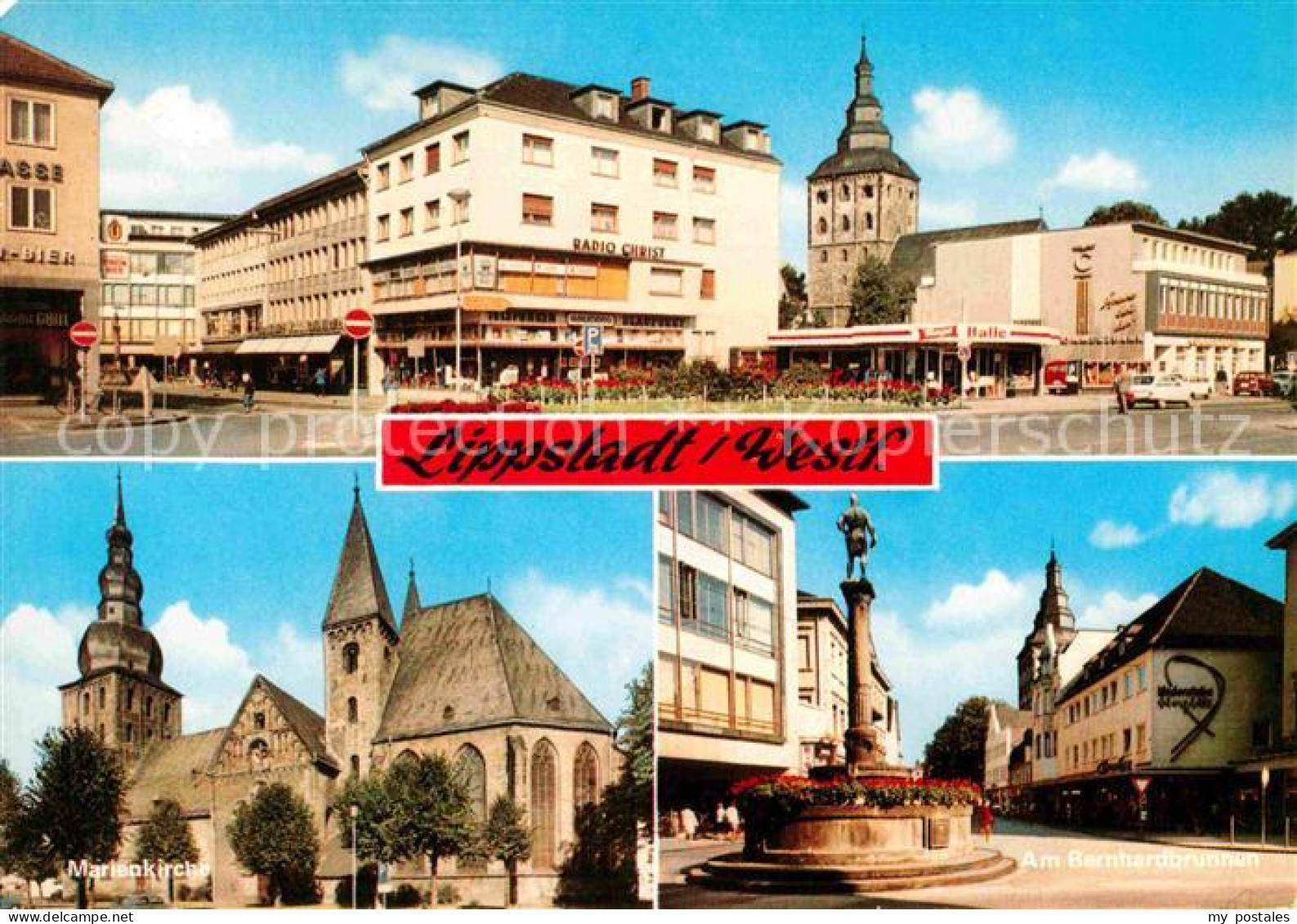 72656903 Lippstadt Kirche Brunnen  Lippstadt - Lippstadt