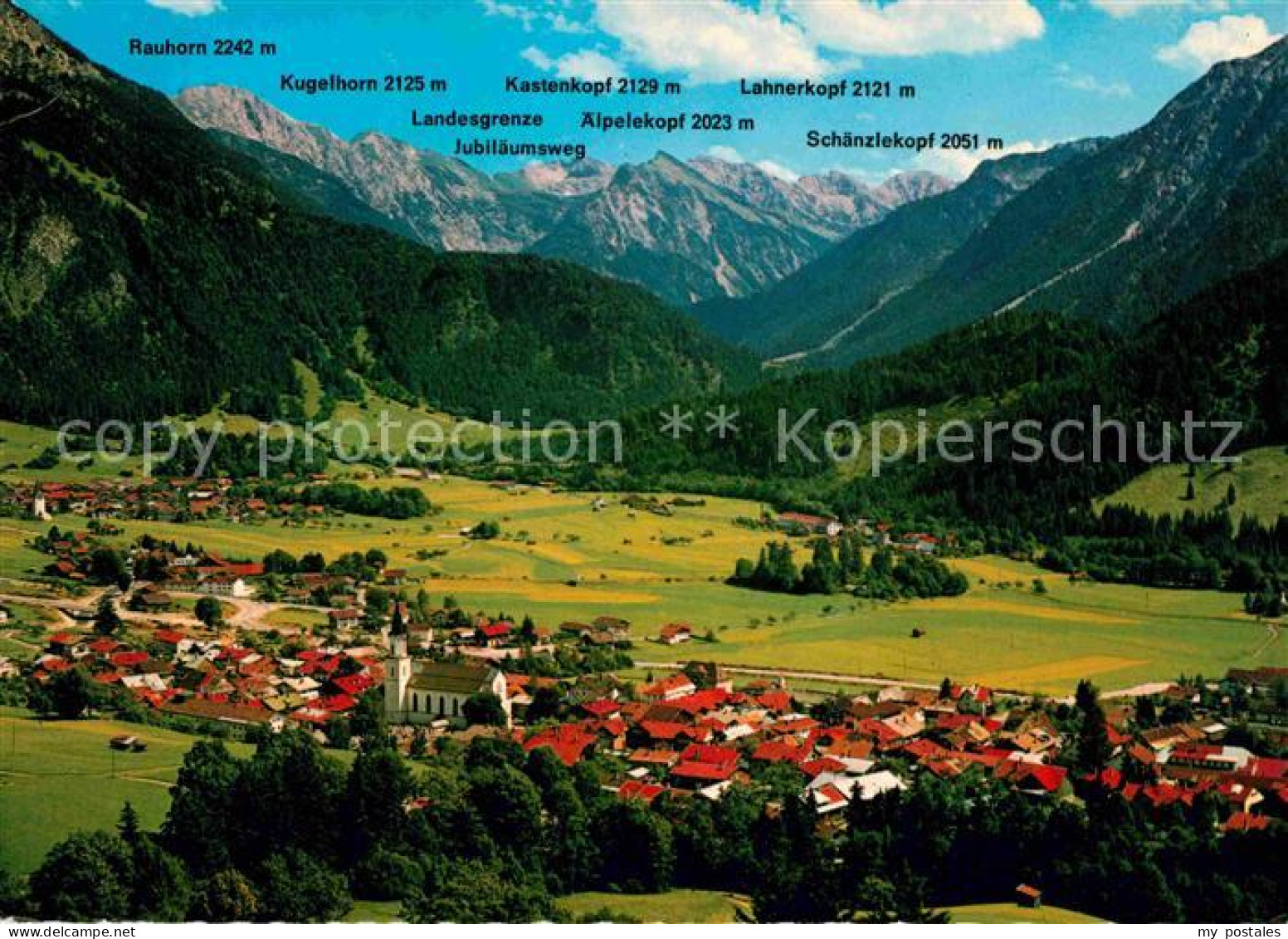 72656785 Hindelang Kastenkopf Rauhorn Lahnerkopf Bad Hindelang - Hindelang
