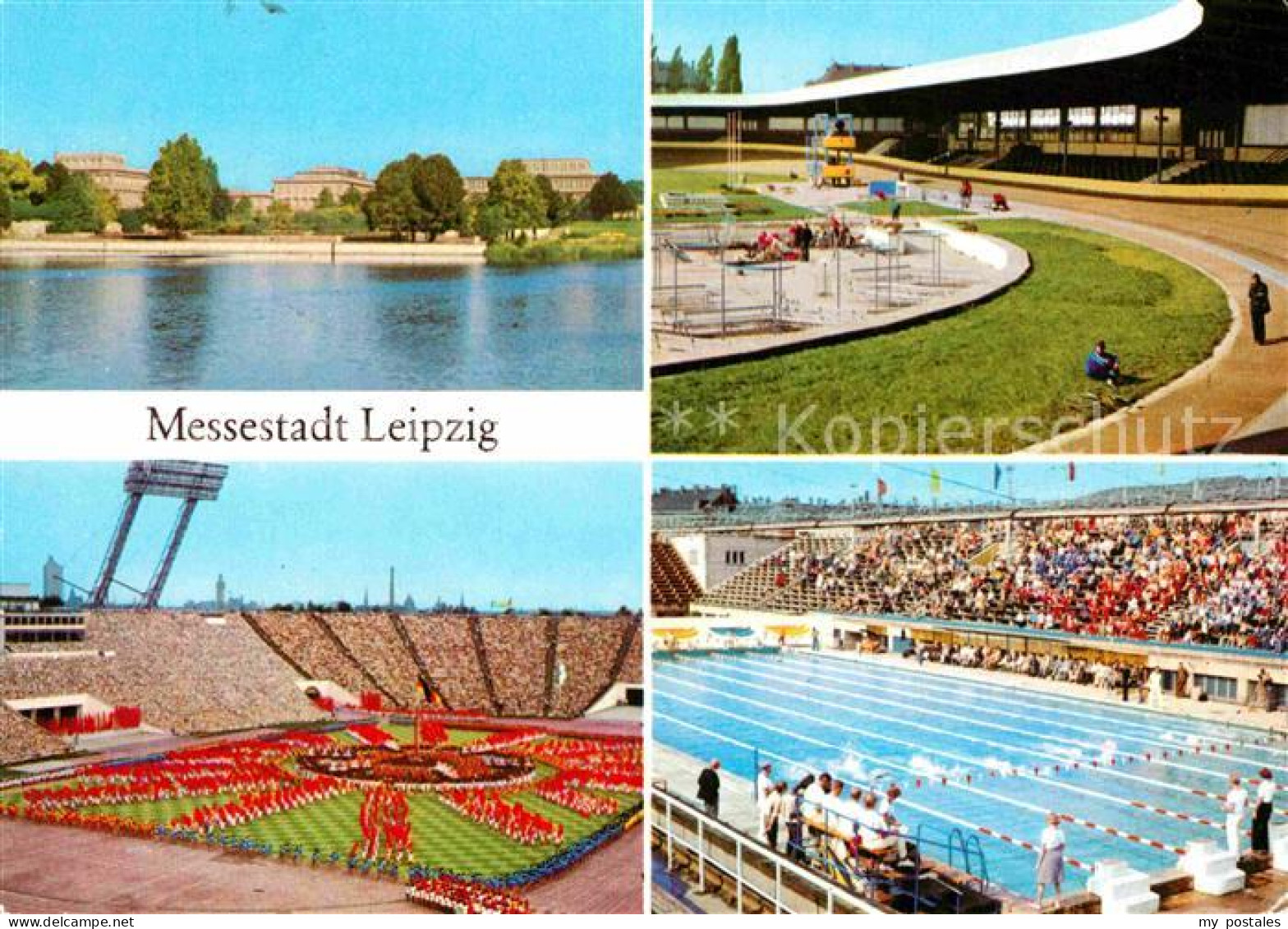 72655917 Leipzig Deutsche Hochschule Fuer Koerperkultur Zentralstadion Schwimmst - Leipzig