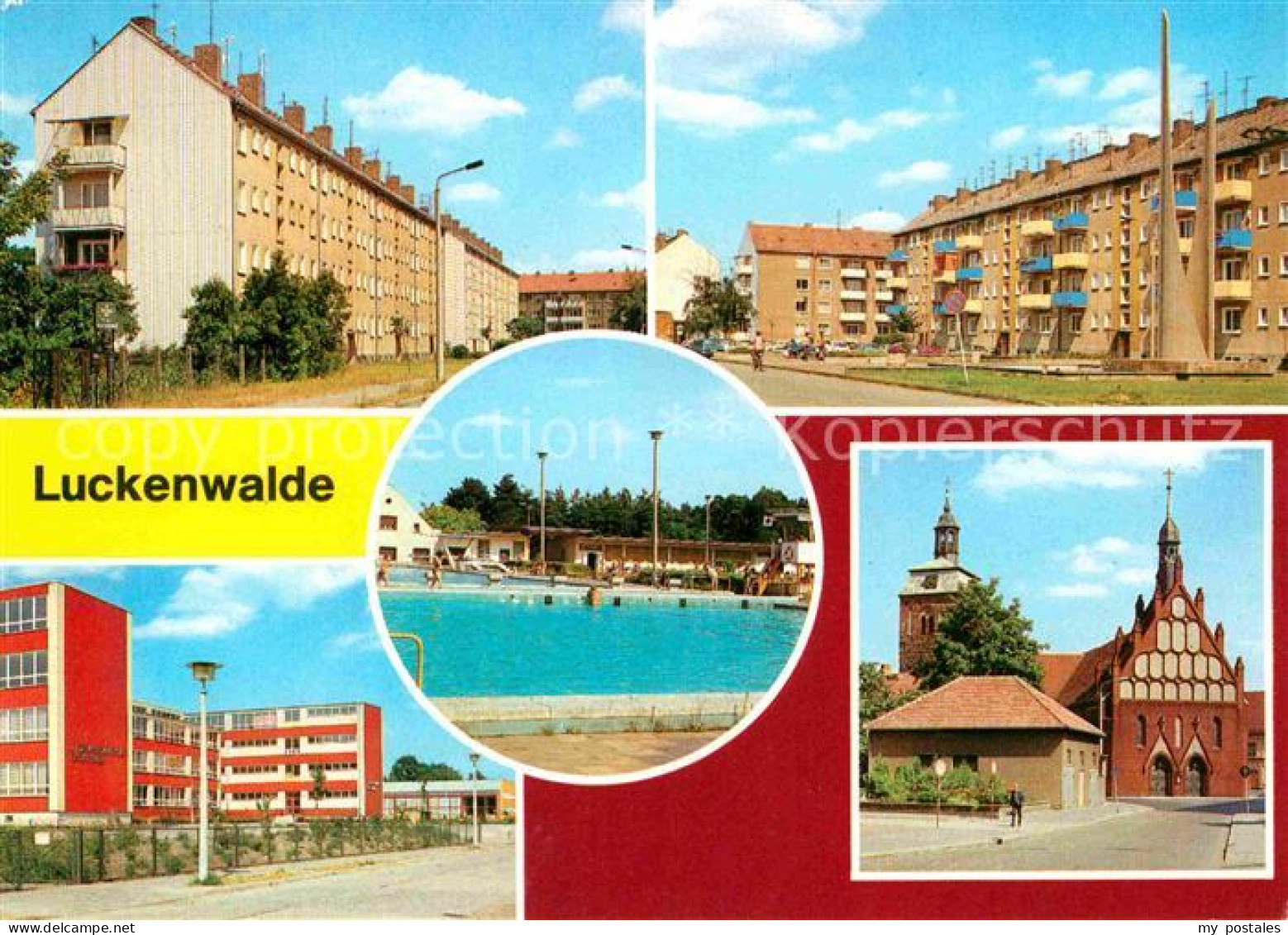 72655865 Luckenwalde Leninplatz Platz-der-Jugend Luckenwalde - Luckenwalde