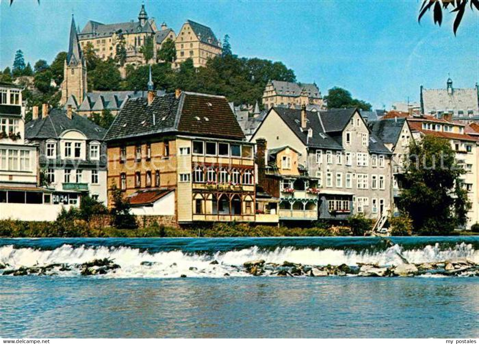 72655105 Marburg Lahn Lahnpartie Mit Schloss Marburg - Marburg