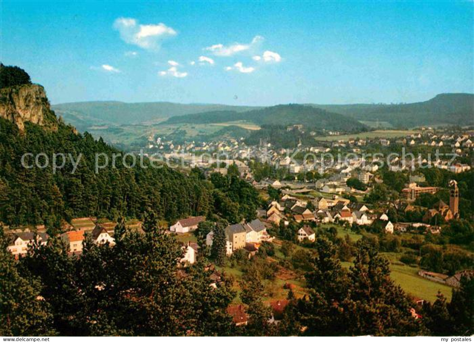 72655055 Gerolstein Blick Vom Auberg Mit Munterlay Gerolstein - Gerolstein