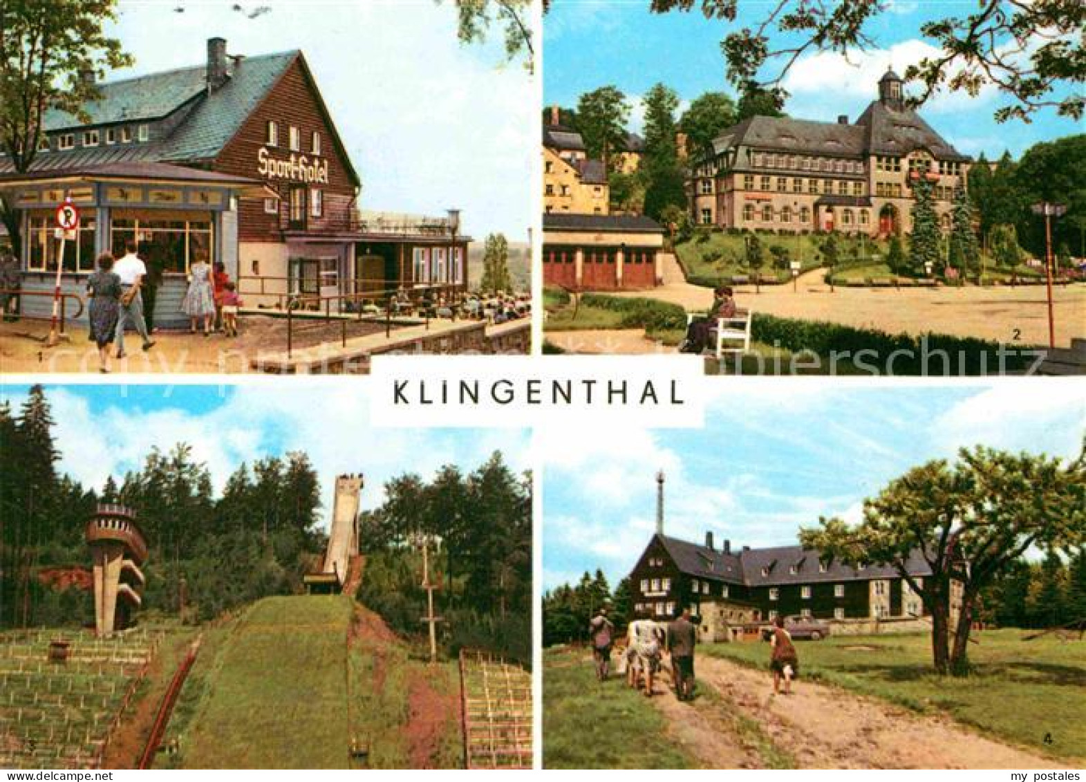 72655023 Klingenthal Vogtland Sport-Hotel Grosse-Aschbergschanze Jugendherberge  - Klingenthal