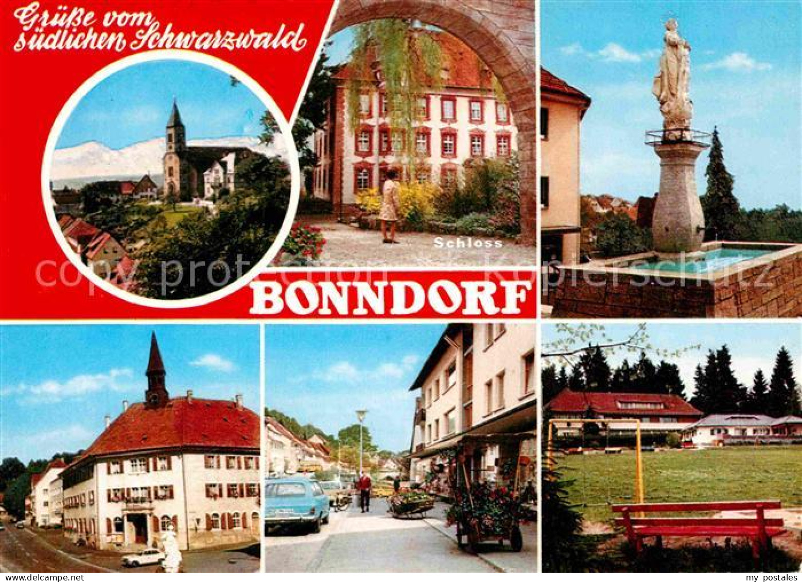 72654780 Bonndorf Schwarzwald Schloss Brunnen  Bonndorf - Bonndorf