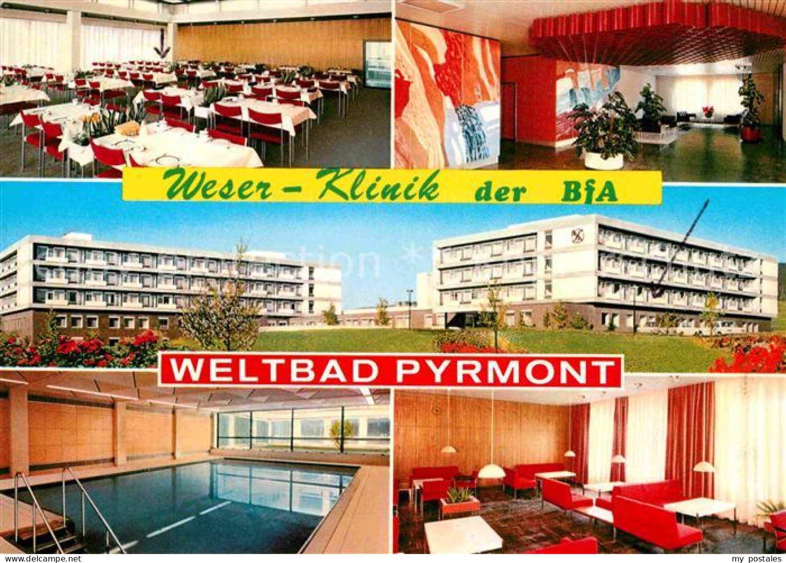 72654732 Bad Pyrmont Weser Klinik Schwimmhalle Speisesaal Aussenansicht Bad Pyrm - Bad Pyrmont