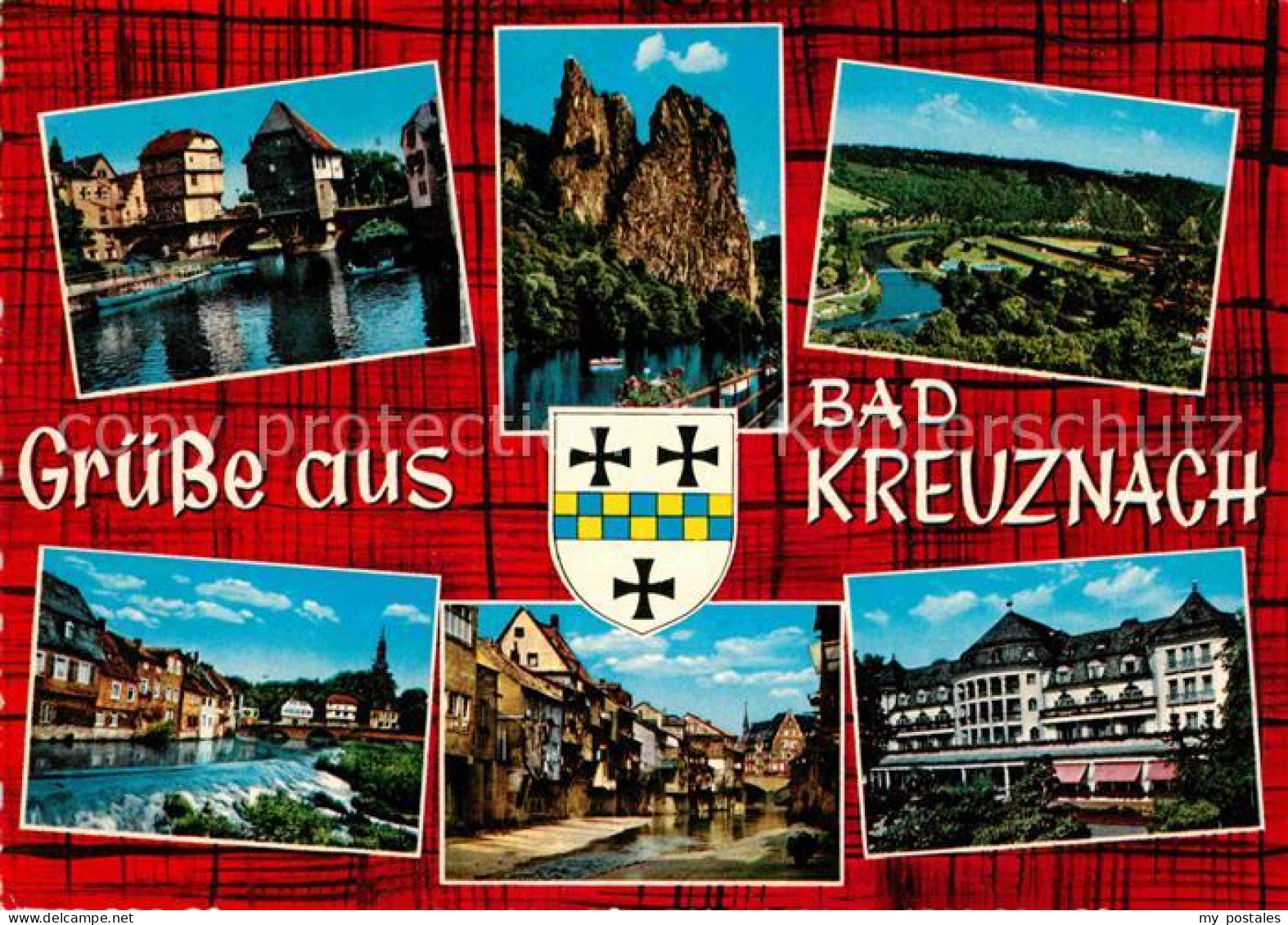 72654349 Bad Kreuznach Orts Und Teilansichten Felsen Bad Kreuznach - Bad Kreuznach