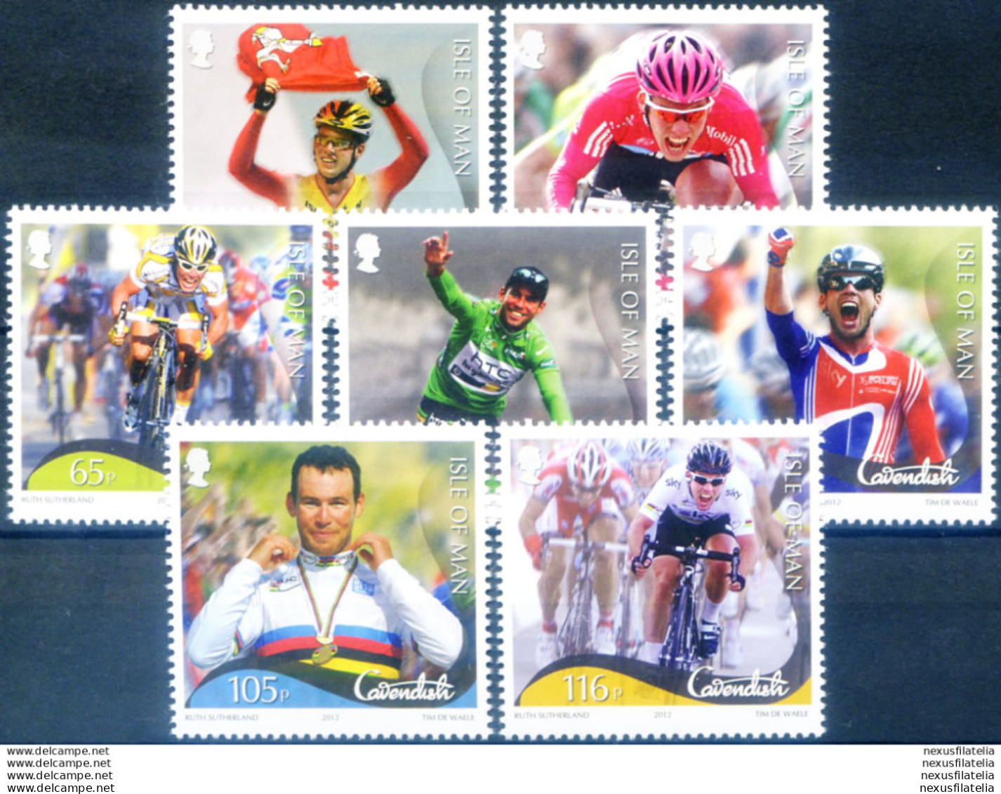 Sport. Ciclismo. Mike Cavendish 2012. - Isle Of Man