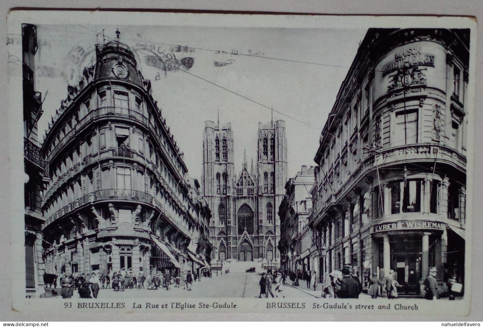 Carte Postale - Ville De Bruxelles. - Monuments, édifices
