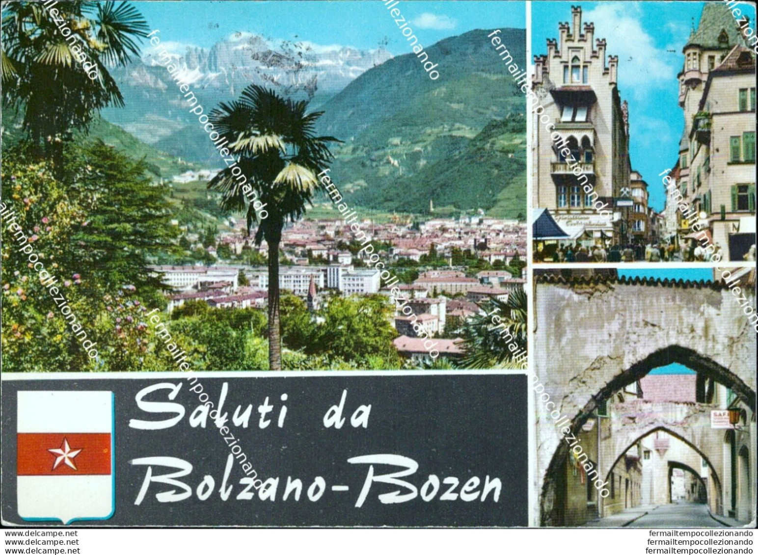 Bm230 Cartolina Saluti Da Bolzano - Bolzano (Bozen)