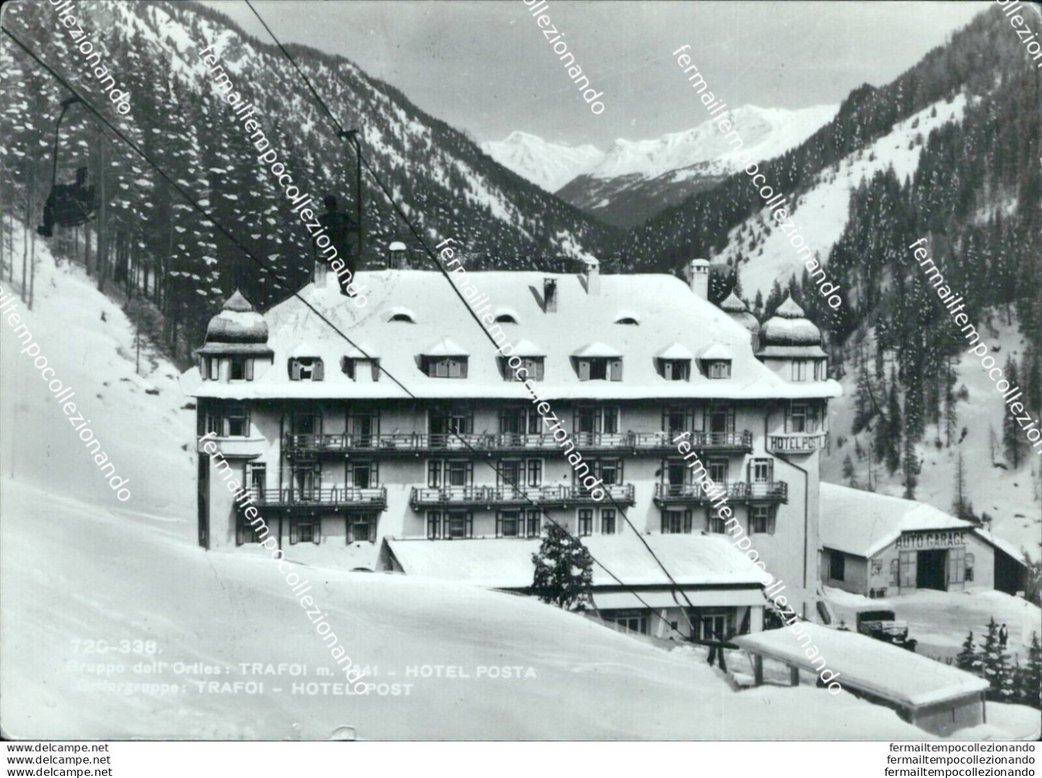 Bm342 Cartolina Trafoi Hotel Posta Bolzano - Bolzano (Bozen)