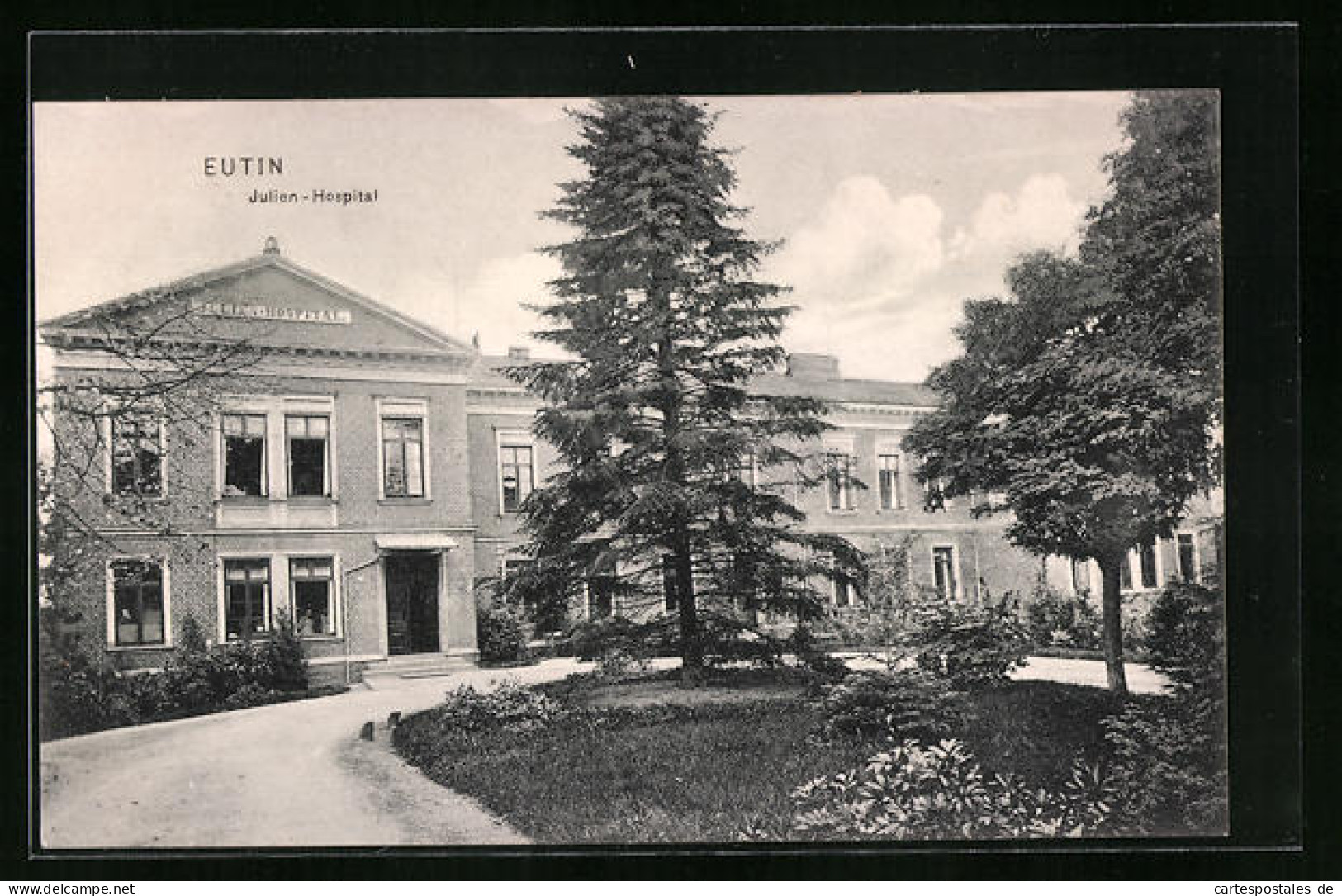 AK Eutin, Ansicht Des Julien-Hospitals  - Eutin