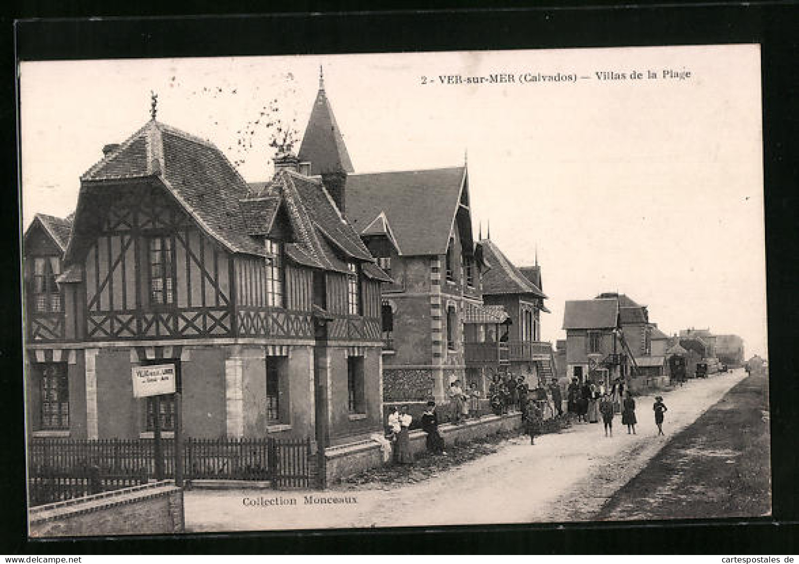 CPA Ver-sur-Mer, Villas De La Plage  - Autres & Non Classés