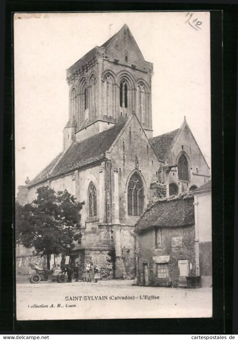 CPA Saint-Sylvain, L`Eglise  - Other & Unclassified