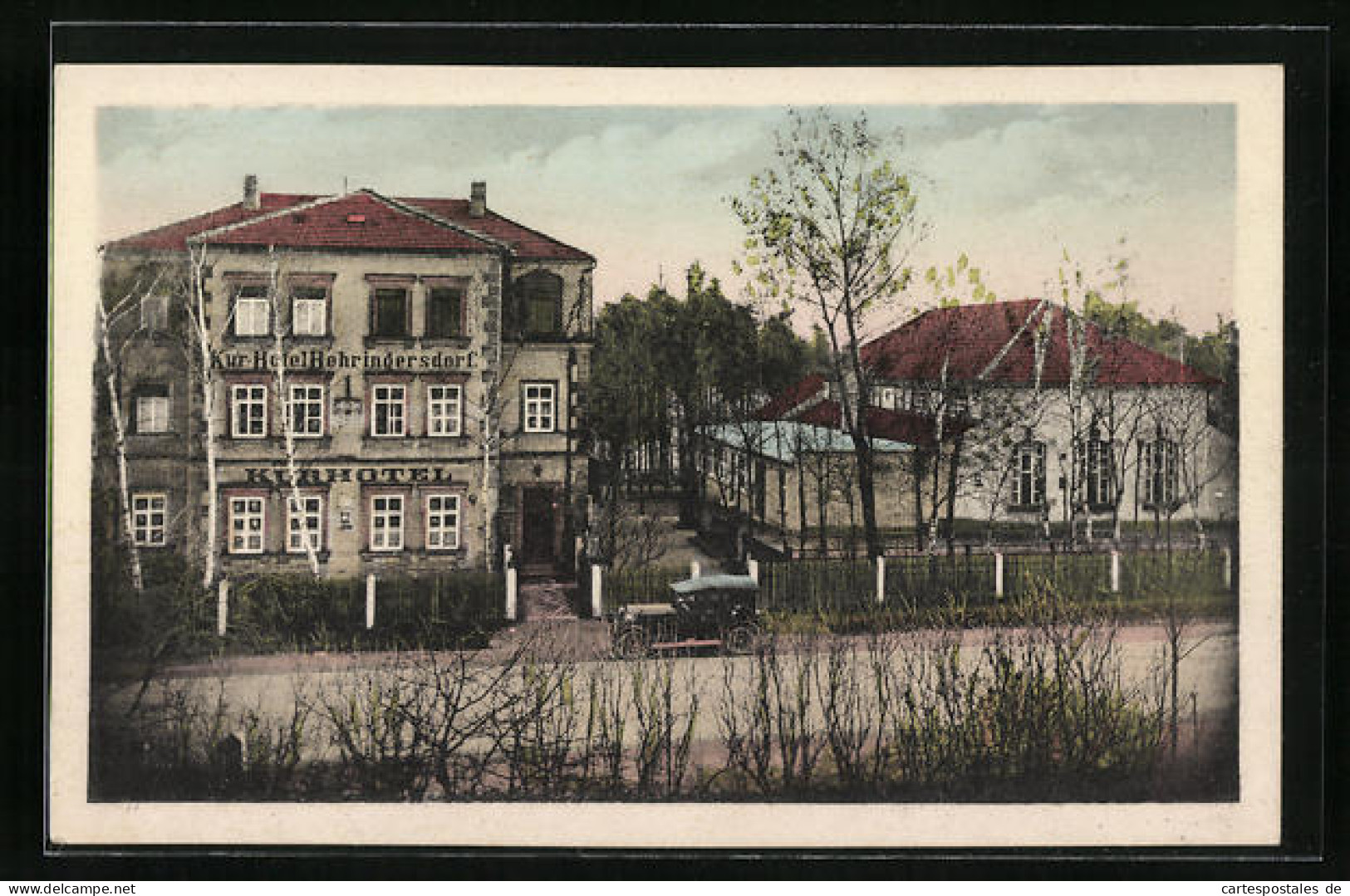 AK Behringersdorf B. Nürnberg, Kurhotel Begringersdorf Von Der Strasse Gesehen  - Nuernberg