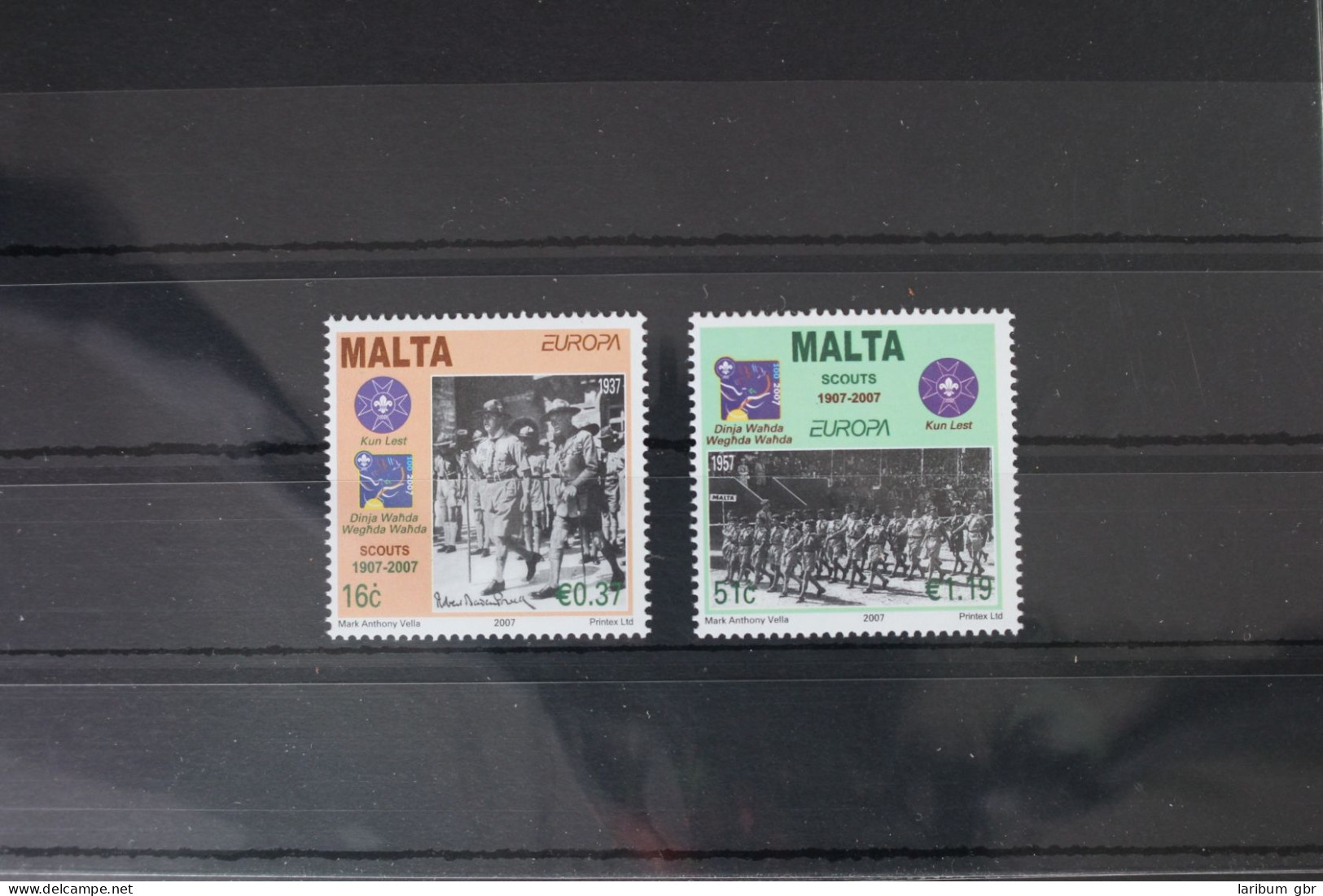 Malta 1514-1515 Postfrisch Europa Pfadfinder #WI181 - Malte