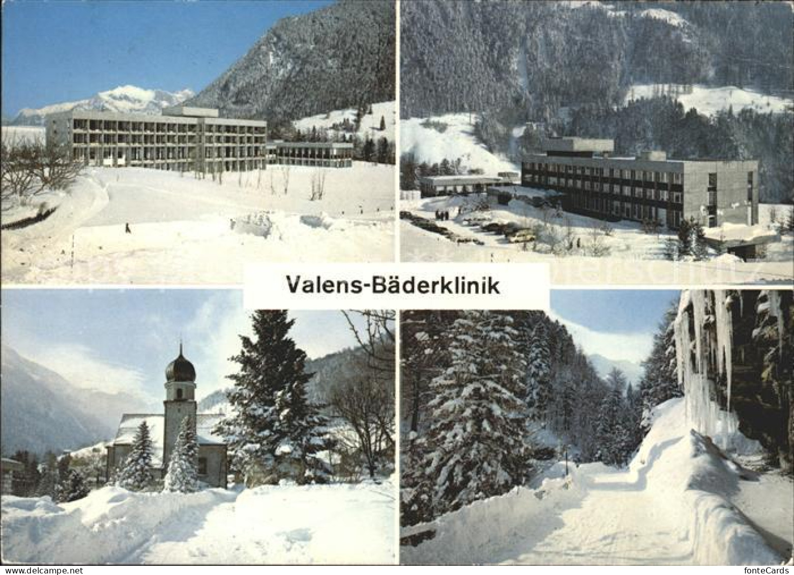 11856519 Valens Panorama Baederklinik Kirche Valens - Sonstige & Ohne Zuordnung