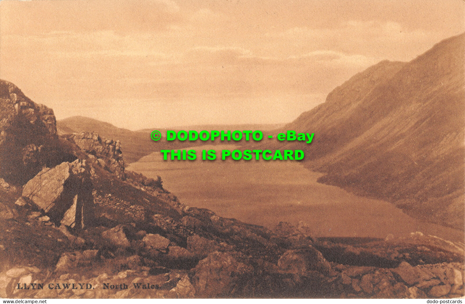 R501431 Llyn Cawlyd. North Wales. Hugo Lang. Langs Series - Monde