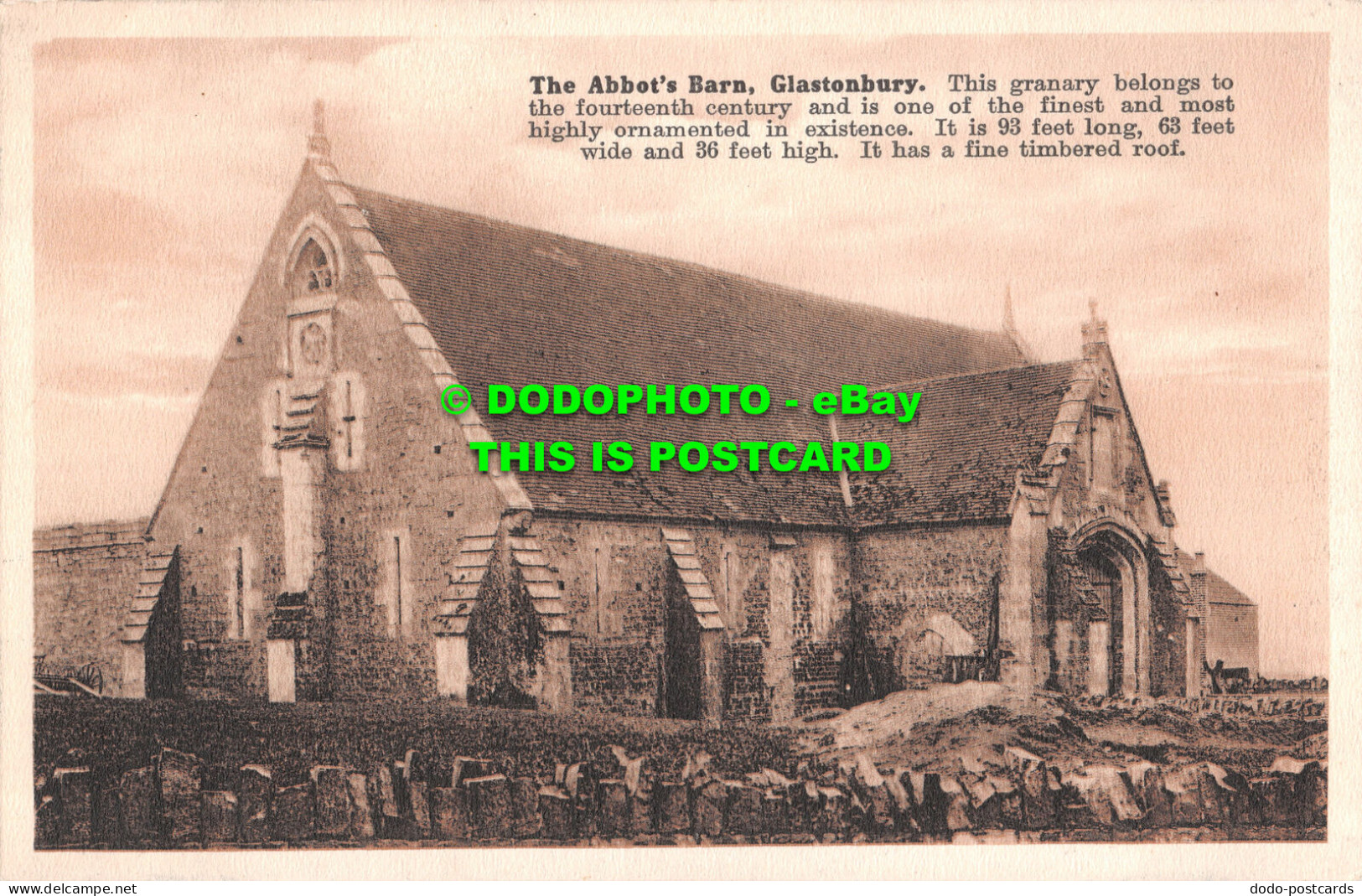 R501655 Glastonbury. The Abbot Barn. R. Wilkinson - Monde