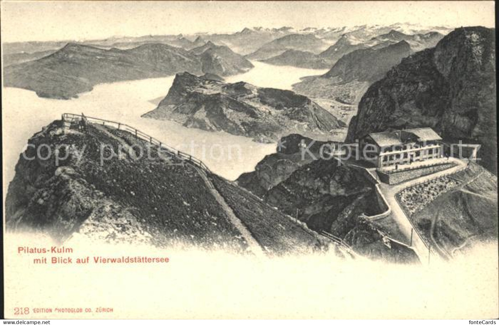 11848819 Pilatus Kulm Blick Vierwaldstaettersee Pilatus  - Sonstige & Ohne Zuordnung