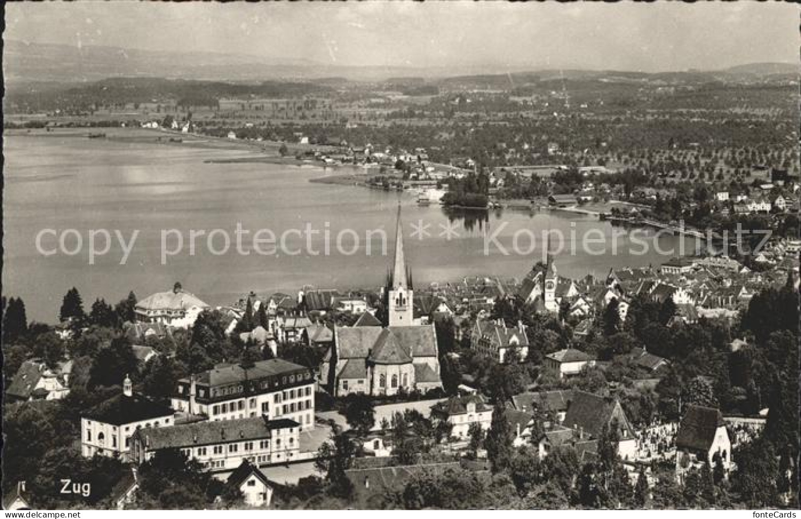 11846789 Zug ZG Am Zugersee Panorama Zug - Autres & Non Classés