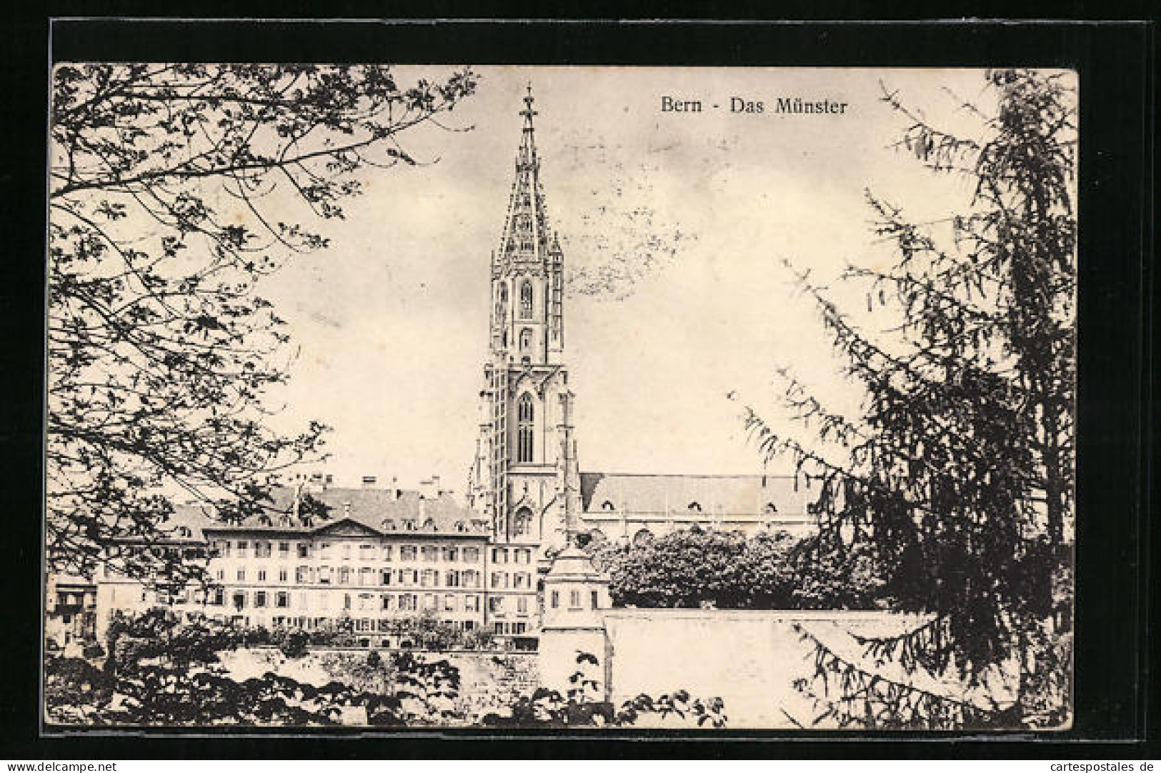 AK Bern, Das Münster  - Berne