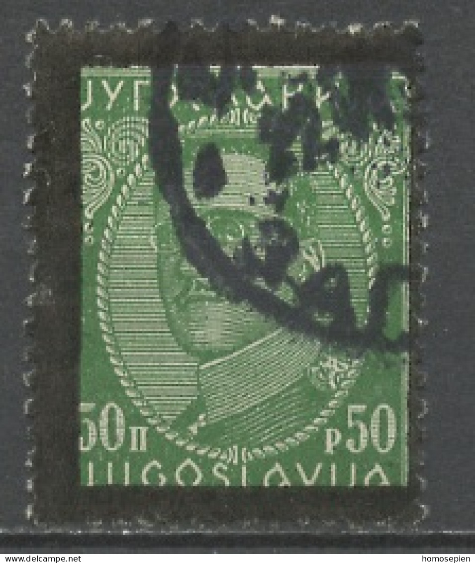 Yougoslavie - Jugoslawien - Yugoslavia 1934 Y&T N°264 - Michel N°286 (o) - 50p Mort Du Roi Alexandre 1er - Gebraucht