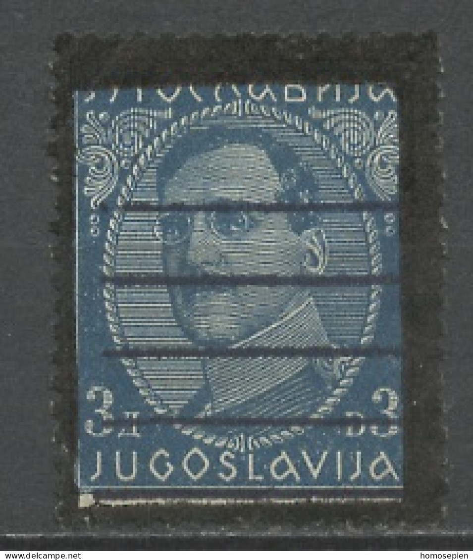 Yougoslavie - Jugoslawien - Yugoslavia 1934 Y&T N°269 - Michel N°291 (o) - 3d Mort Du Roi Alexandre 1er - Used Stamps
