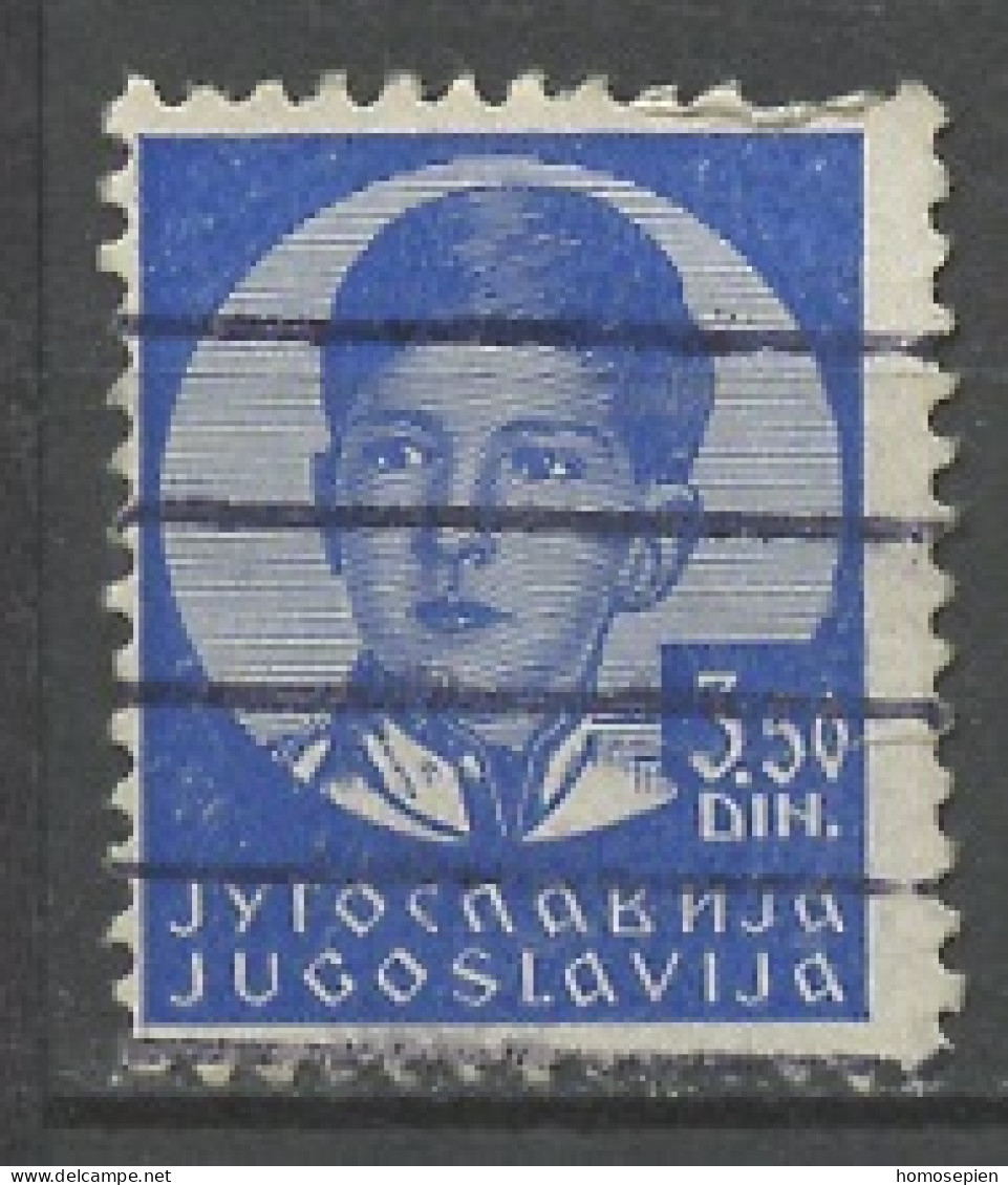 Yougoslavie - Jugoslawien - Yugoslavia 1935-36 Y&T N°284 - Michel N°307 (o) - 3,50d Pierre II - Gebraucht