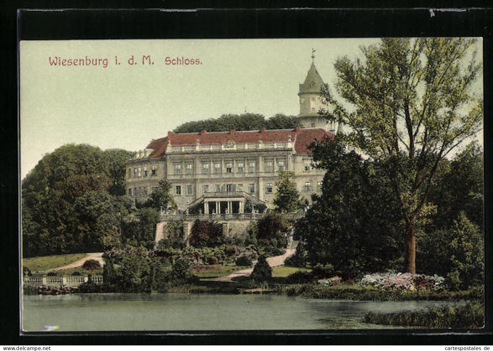 AK Wiesenburg I. D. M., Schloss  - Sonstige & Ohne Zuordnung